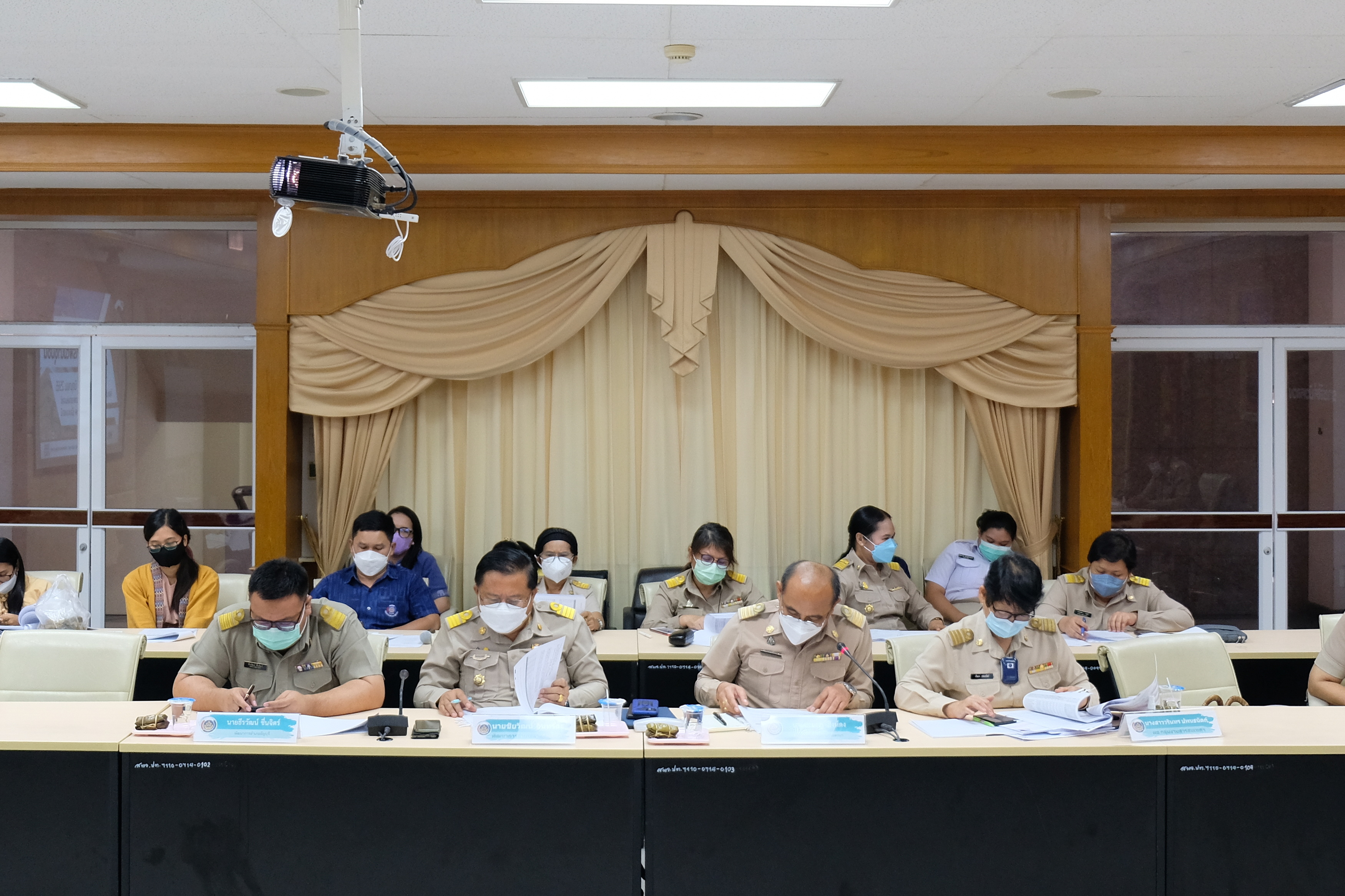 พช.ปทุมธานี “ประชุมผู้อำนวยการกลุ่มงาน/พัฒนาการอำเภอ ครั้งที่ ๕/๒๕๖๕”