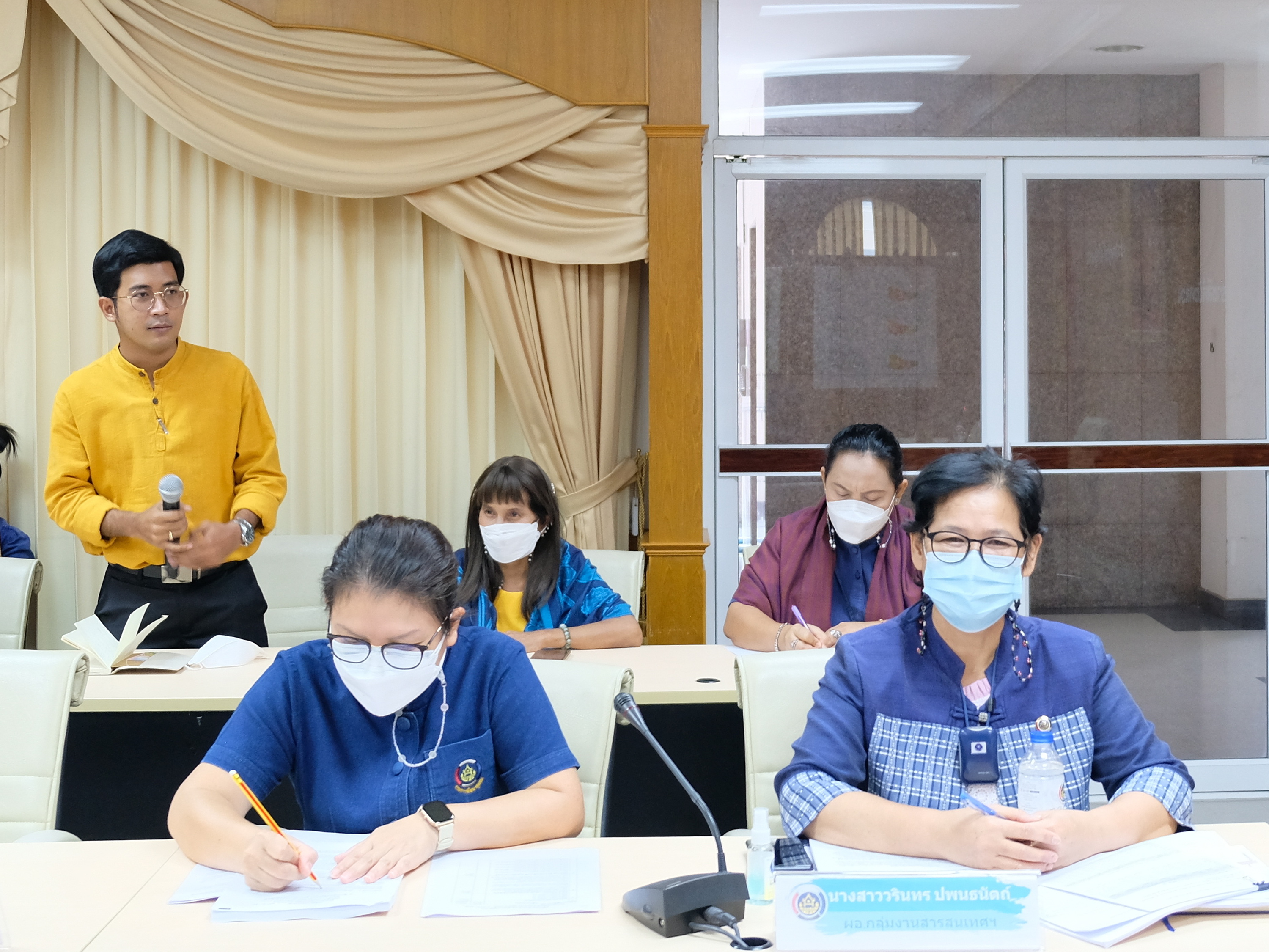 พช.ปทุมธานี “ประชุมผู้อำนวยการกลุ่มงาน/พัฒนาการอำเภอ ครั้งที่ ๖/๒๕๖๕”