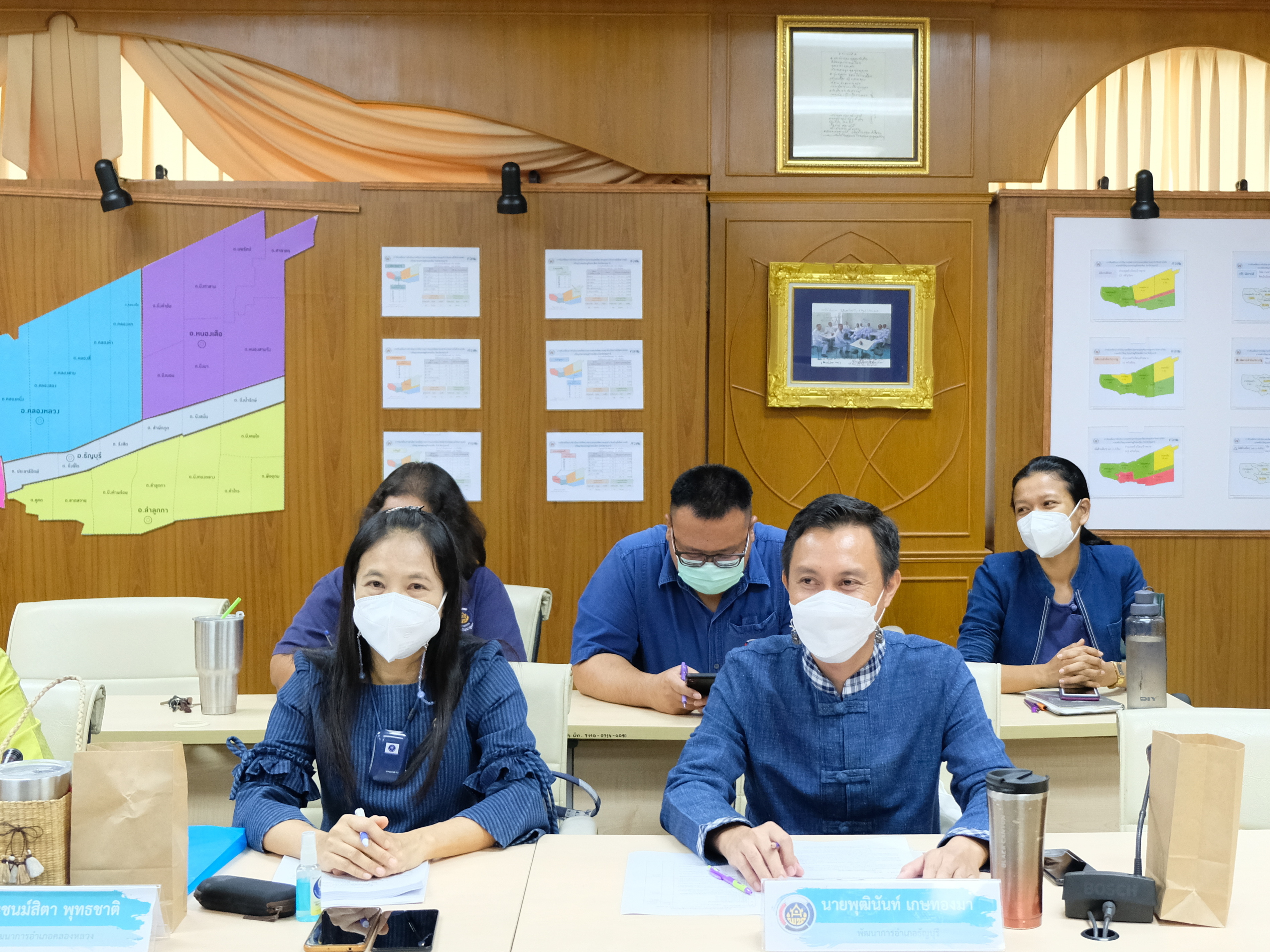 พช.ปทุมธานี “ประชุมผู้อำนวยการกลุ่มงาน/พัฒนาการอำเภอ ครั้งที่ ๖/๒๕๖๕”