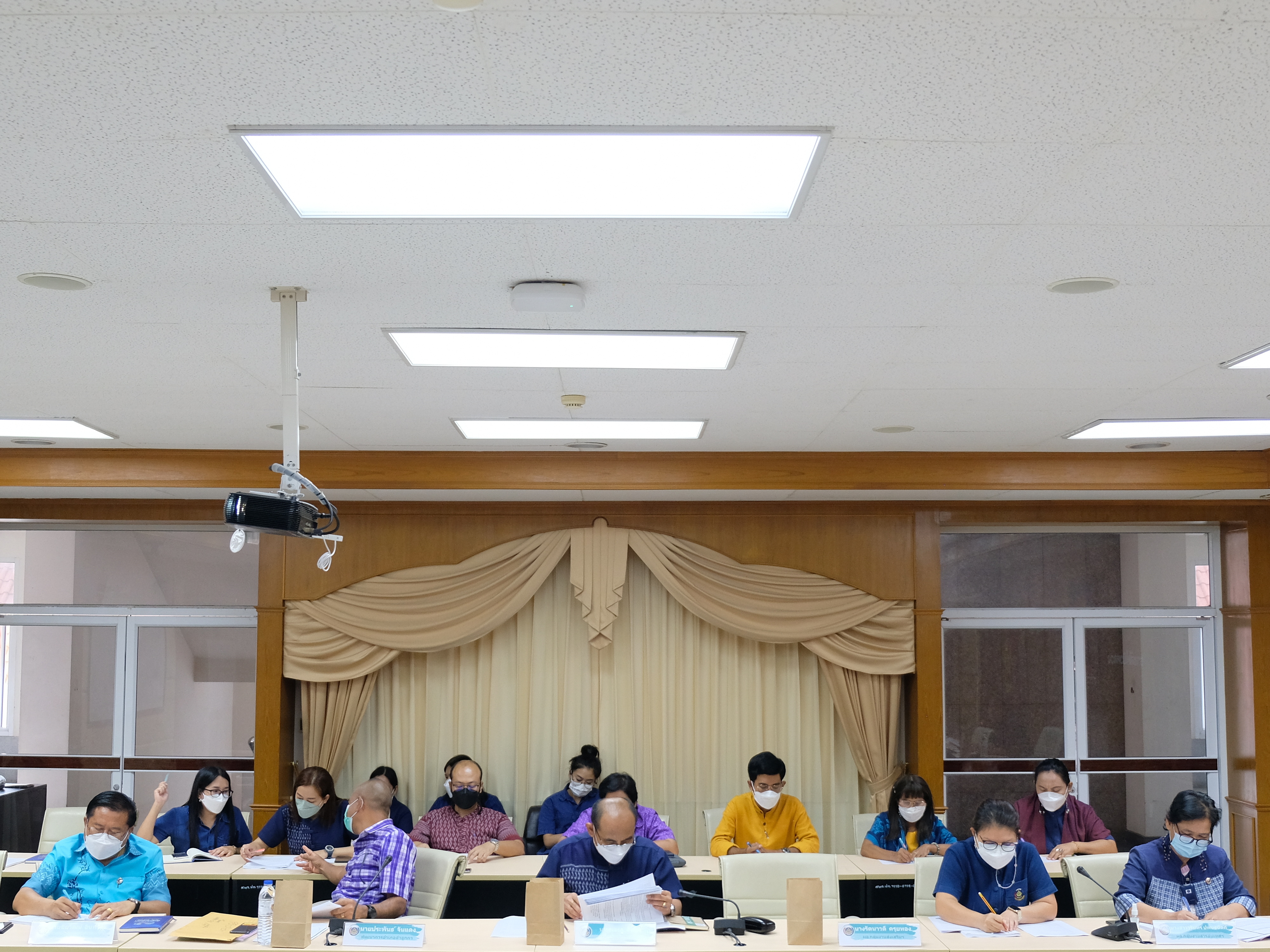 พช.ปทุมธานี “ประชุมผู้อำนวยการกลุ่มงาน/พัฒนาการอำเภอ ครั้งที่ ๖/๒๕๖๕”