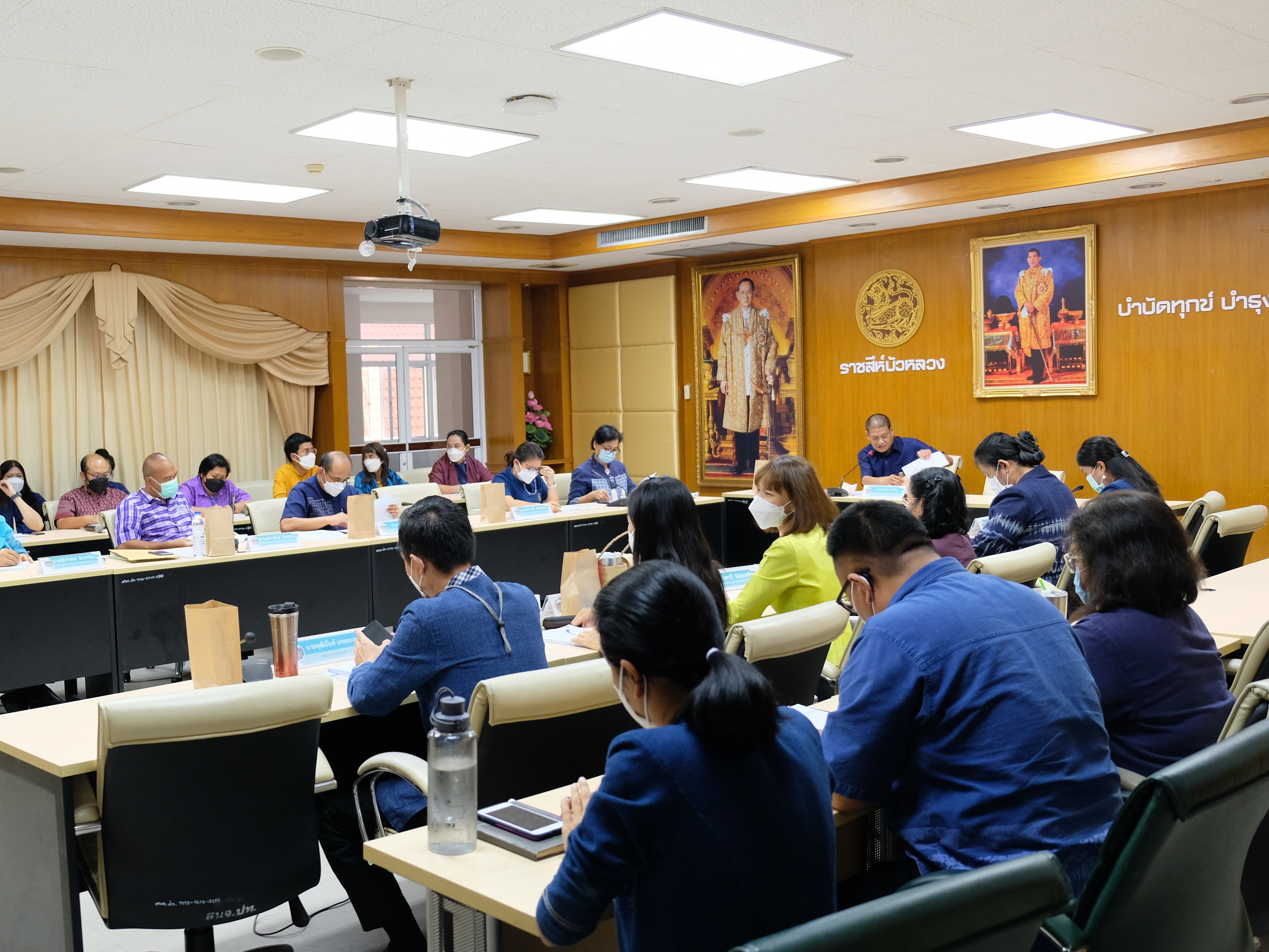 พช.ปทุมธานี “ประชุมผู้อำนวยการกลุ่มงาน/พัฒนาการอำเภอ ครั้งที่ ๖/๒๕๖๕”