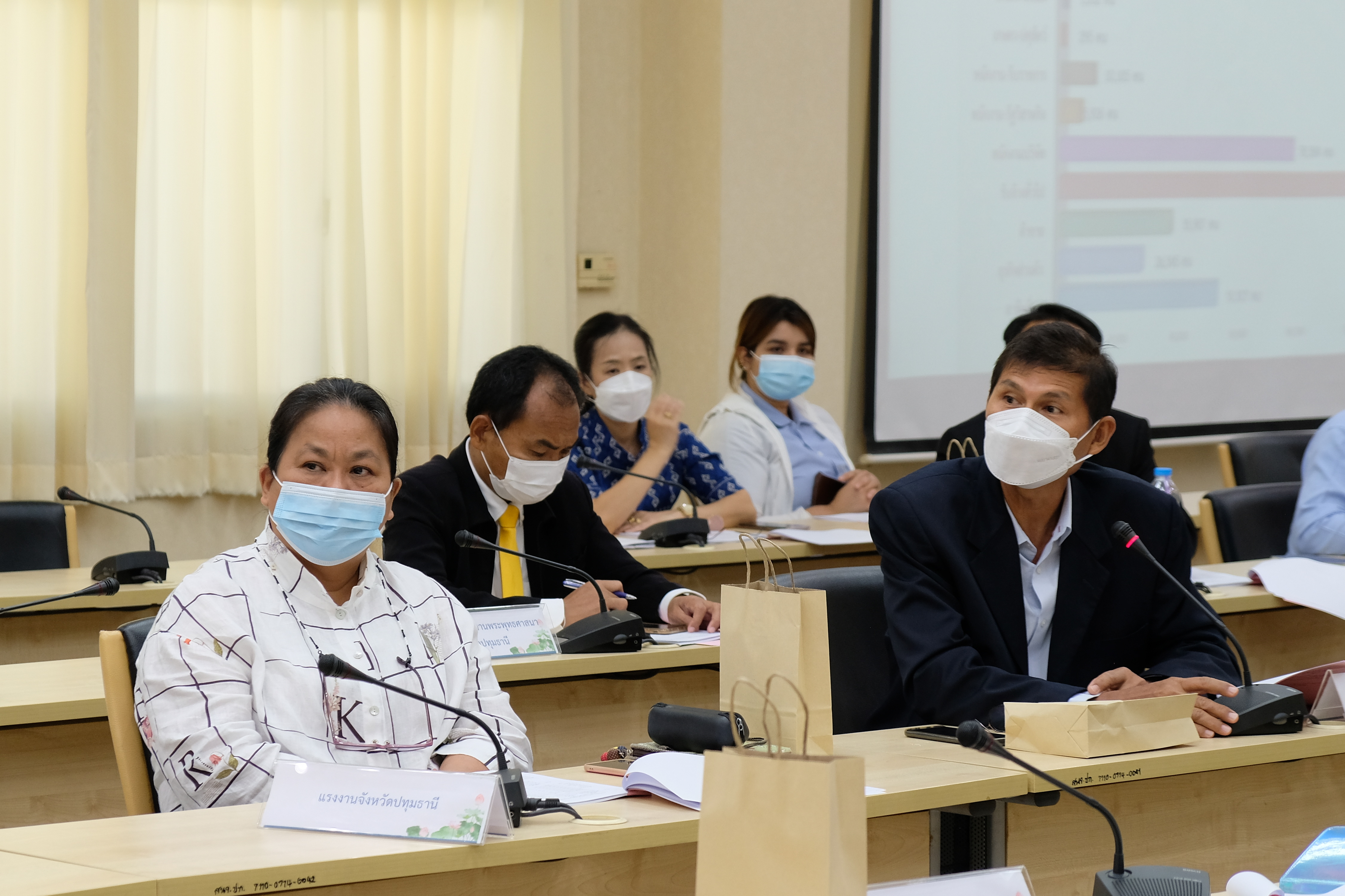 พช.ปทุมธานี “ประชุมคณะทำงานบริหารการจัดเก็บข้อมูลความจำเป็นพื้นฐาน (จปฐ.) ระดับจังหวัด ประจำปี พ.ศ. ๒๕๖๕”