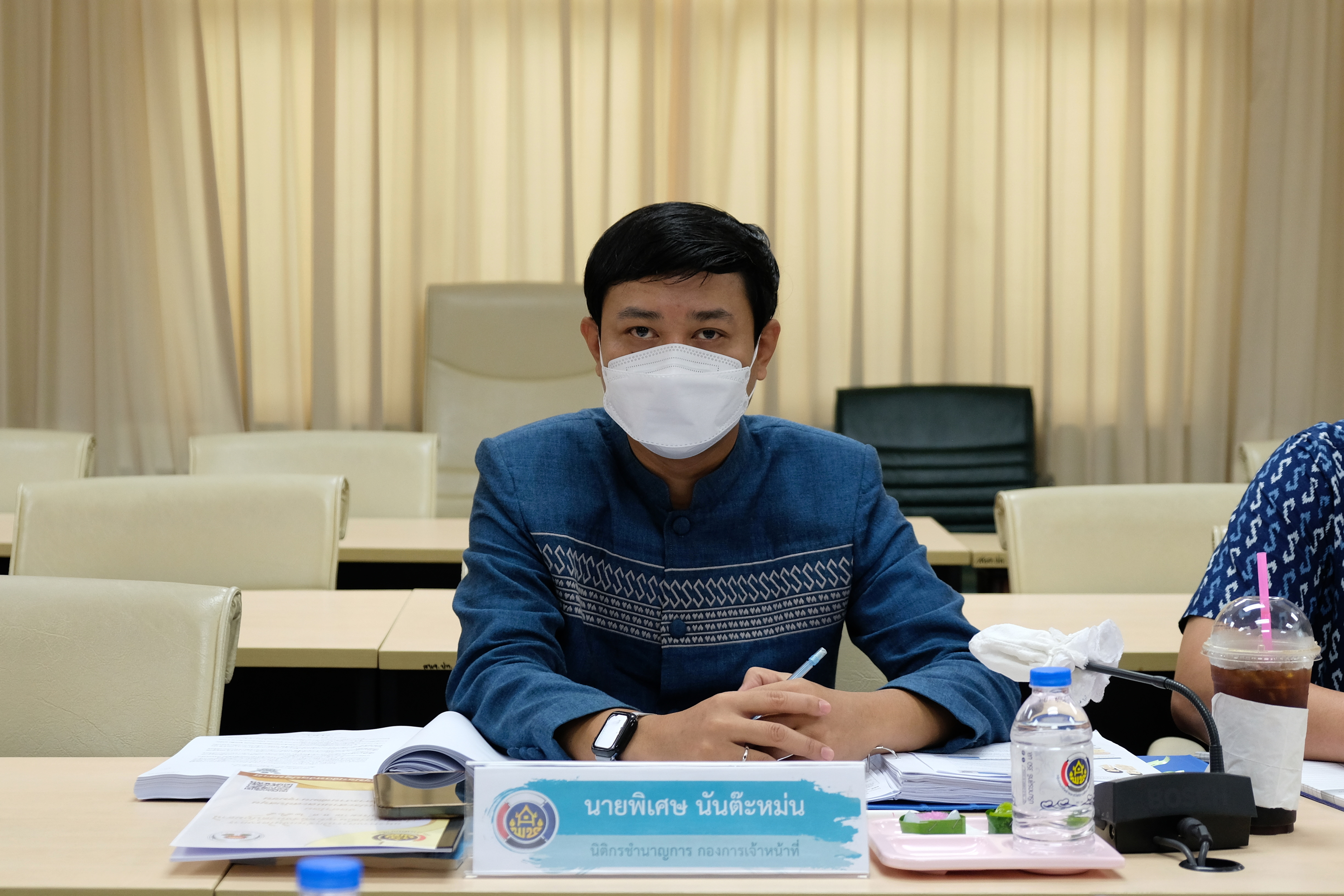 พช.ปทุมธานี “รับการตรวจประเมินหน่วยงานพัฒนาชุมชนใสสะอาด ระดับท้าทาย ประจำปี ๒๕๖๕”