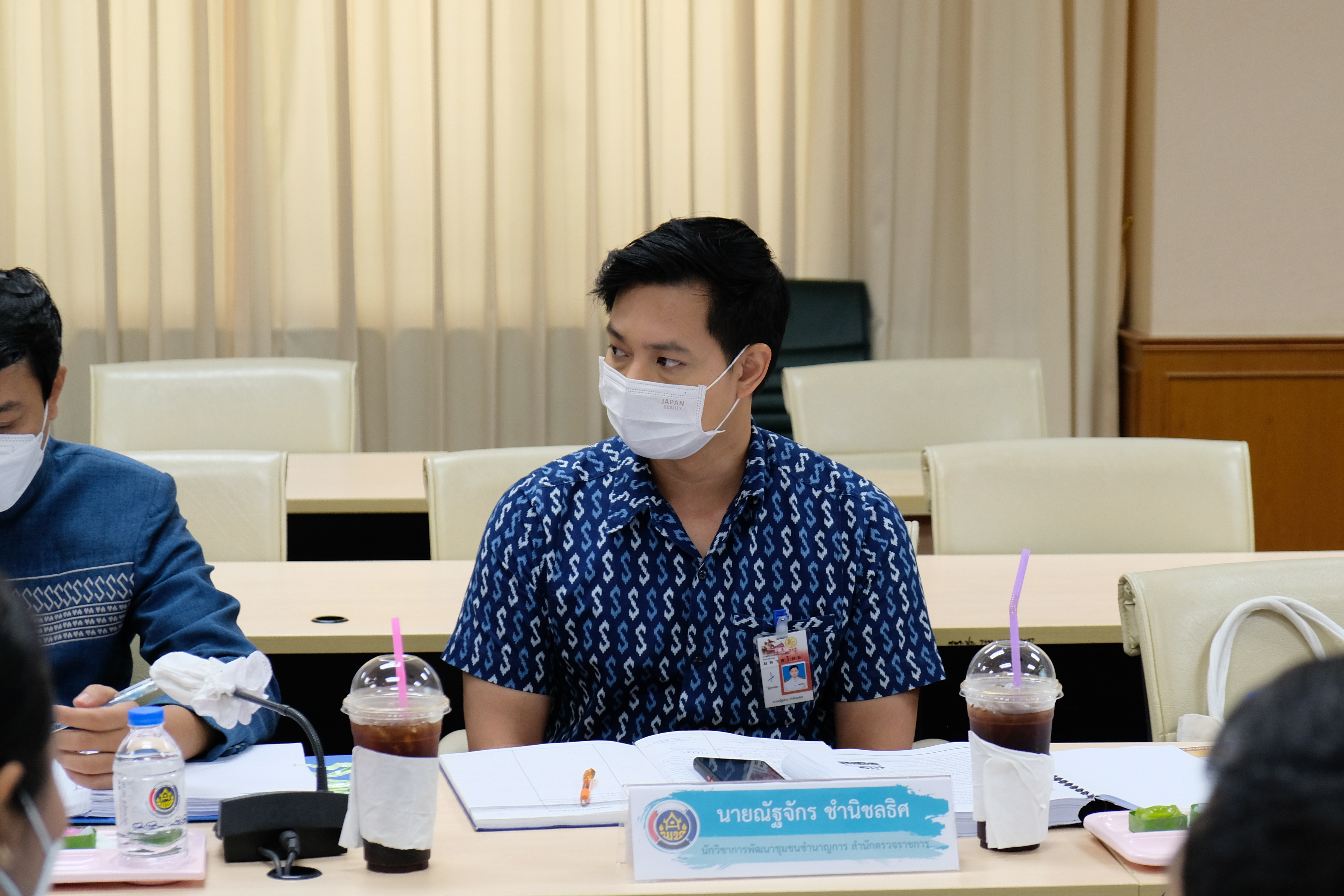 พช.ปทุมธานี “รับการตรวจประเมินหน่วยงานพัฒนาชุมชนใสสะอาด ระดับท้าทาย ประจำปี ๒๕๖๕”