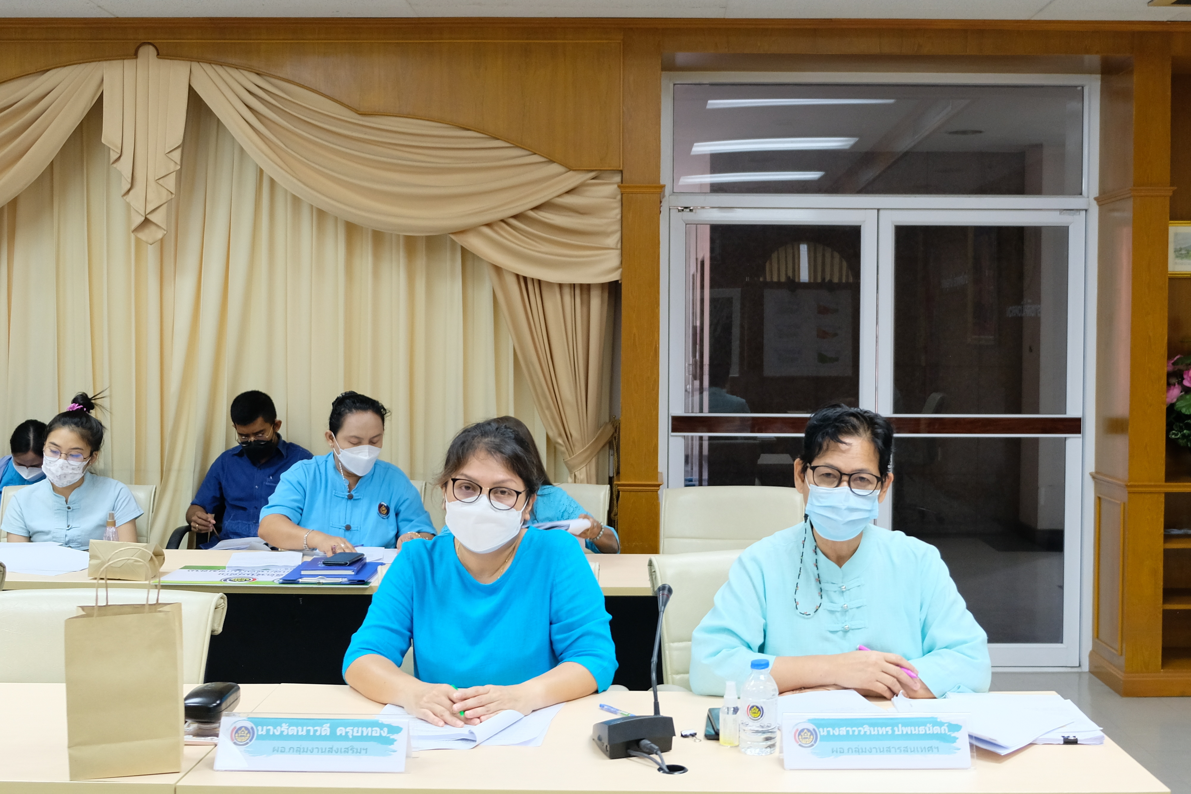 พช.ปทุมธานี “ประชุมผู้อำนวยการกลุ่มงาน/พัฒนาการอำเภอ ครั้งที่ ๗/๒๕๖๕”