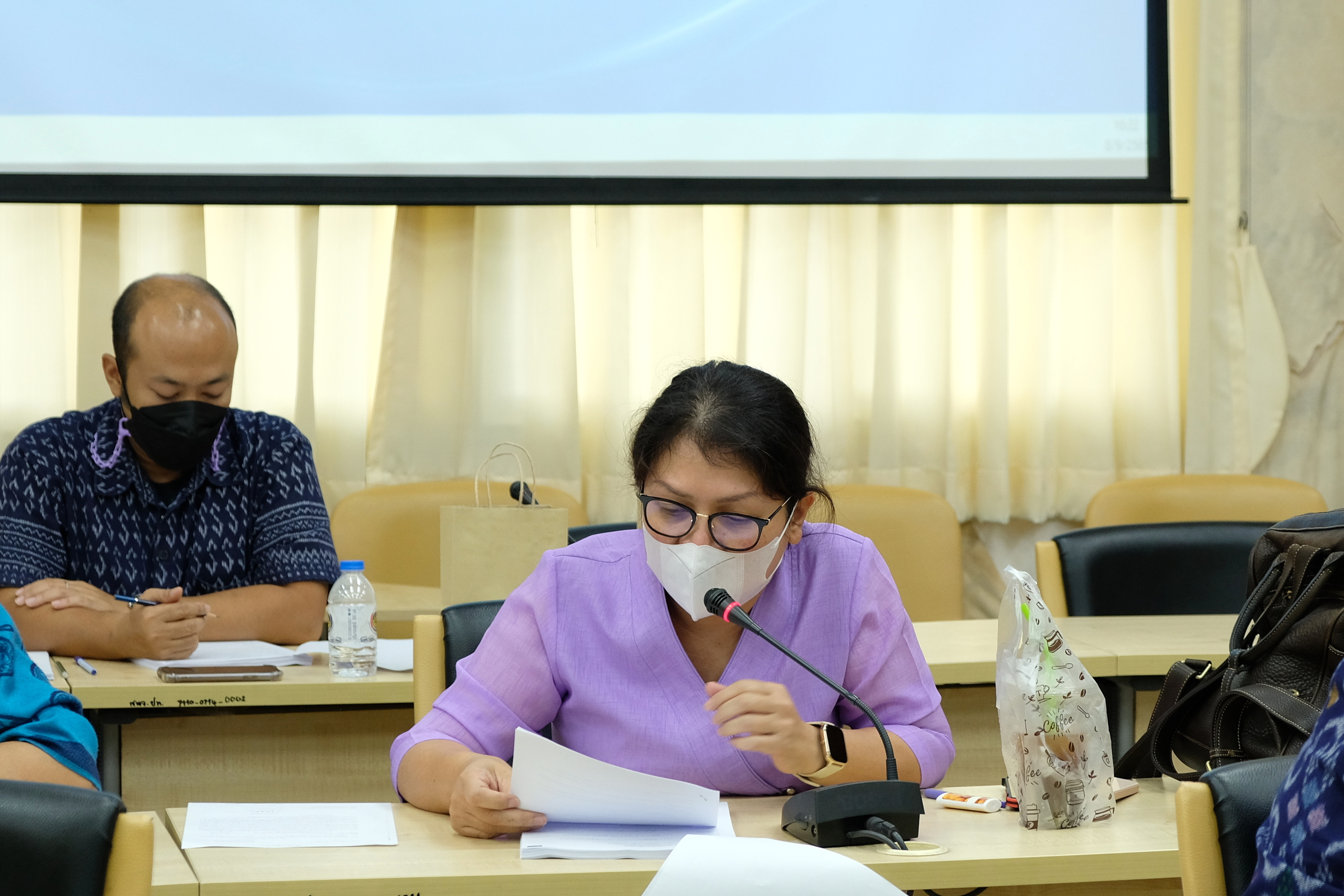 พช.ปทุมธานี “ประชุมมอบนโยบายและแนวทางการดำเนินงานพัฒนาชุมชน ประจำเดือนกันยายน ๒๕๖๕”
