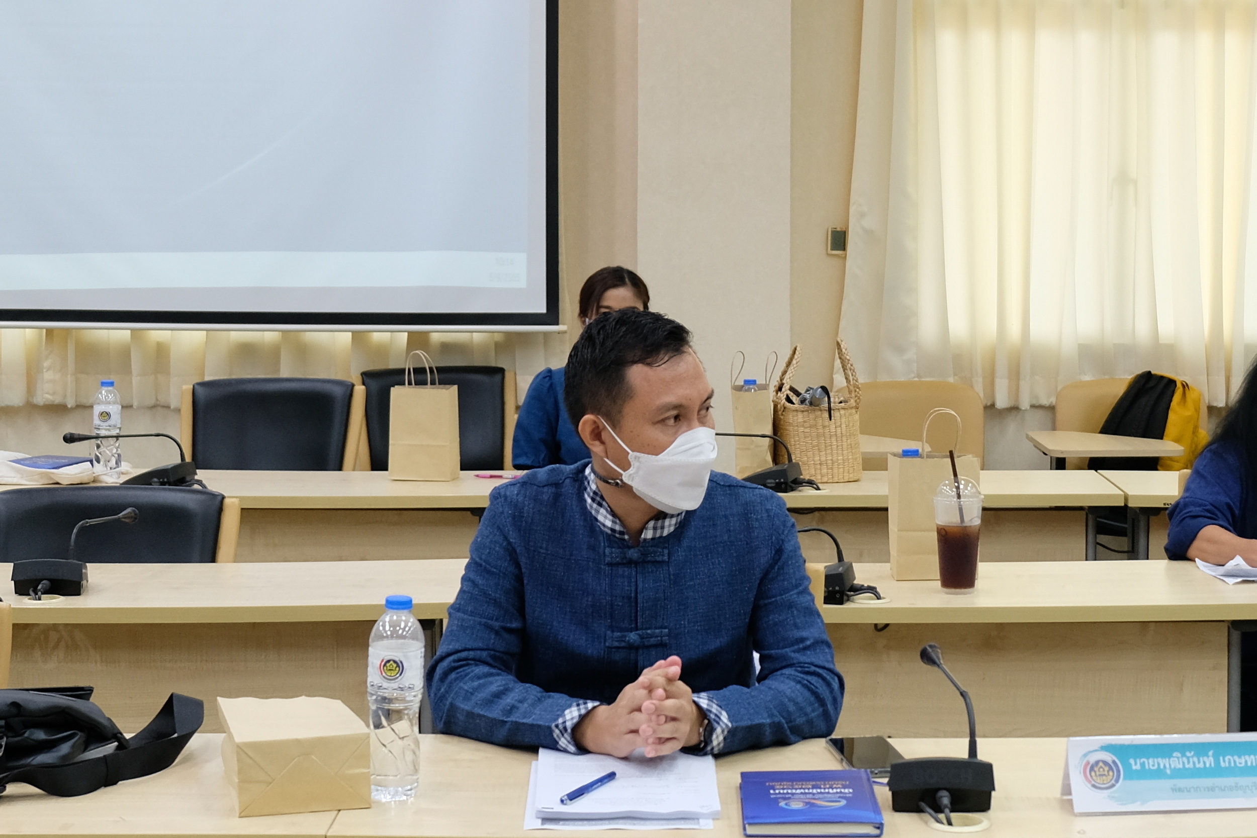 พช.ปทุมธานี “ประชุมมอบนโยบายและแนวทางการดำเนินงานพัฒนาชุมชน ประจำเดือนกันยายน ๒๕๖๕”