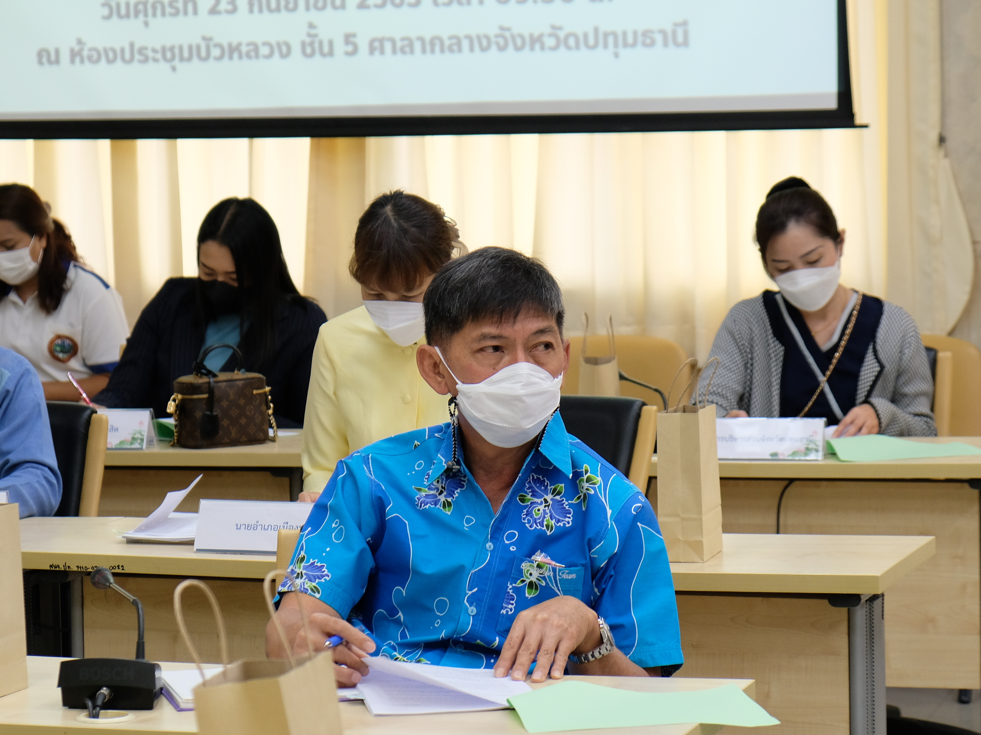 พช.ปทุมธานี “ประชุม คจพ.จ.ปท. ครั้งที่ ๒/๒๕๖๕”