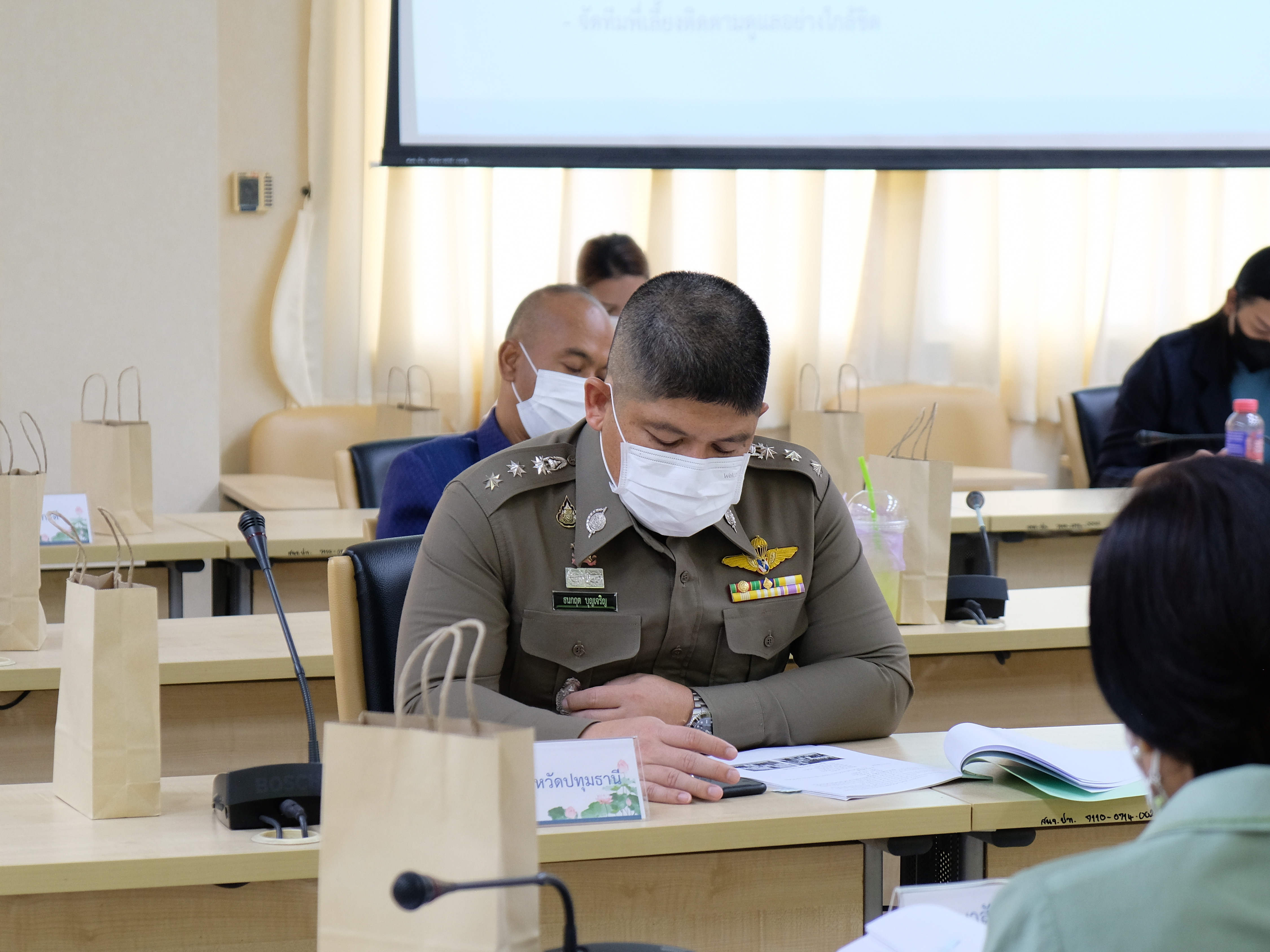 พช.ปทุมธานี “ประชุม คจพ.จ.ปท. ครั้งที่ ๒/๒๕๖๕”