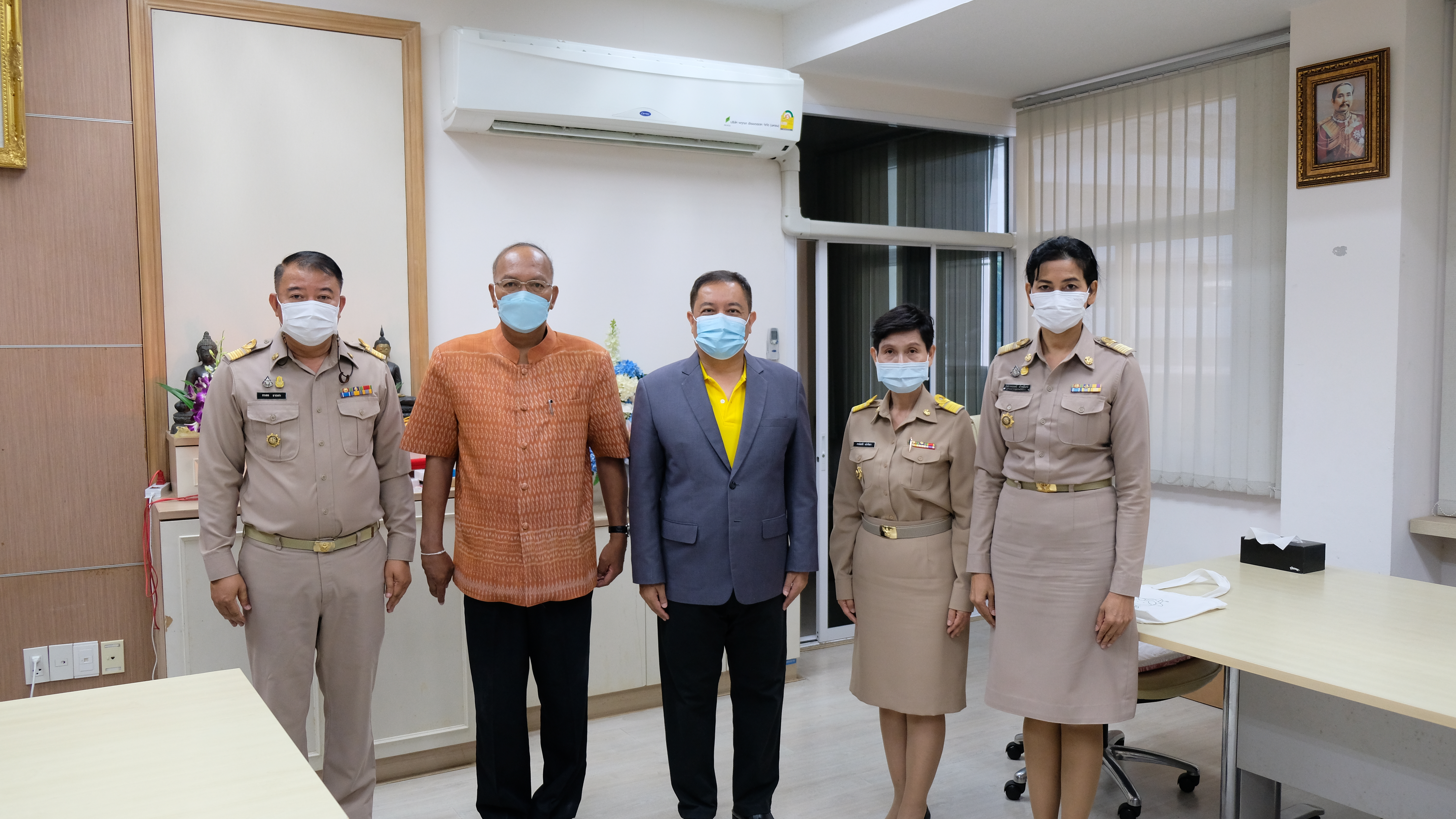 พช.ปทุมธานี “ต้อนรับผู้อำนวยการกลุ่มงานฯและพัฒนาการอำเภอ โอกาสเดินทางมารับตำแหน่งฯ”