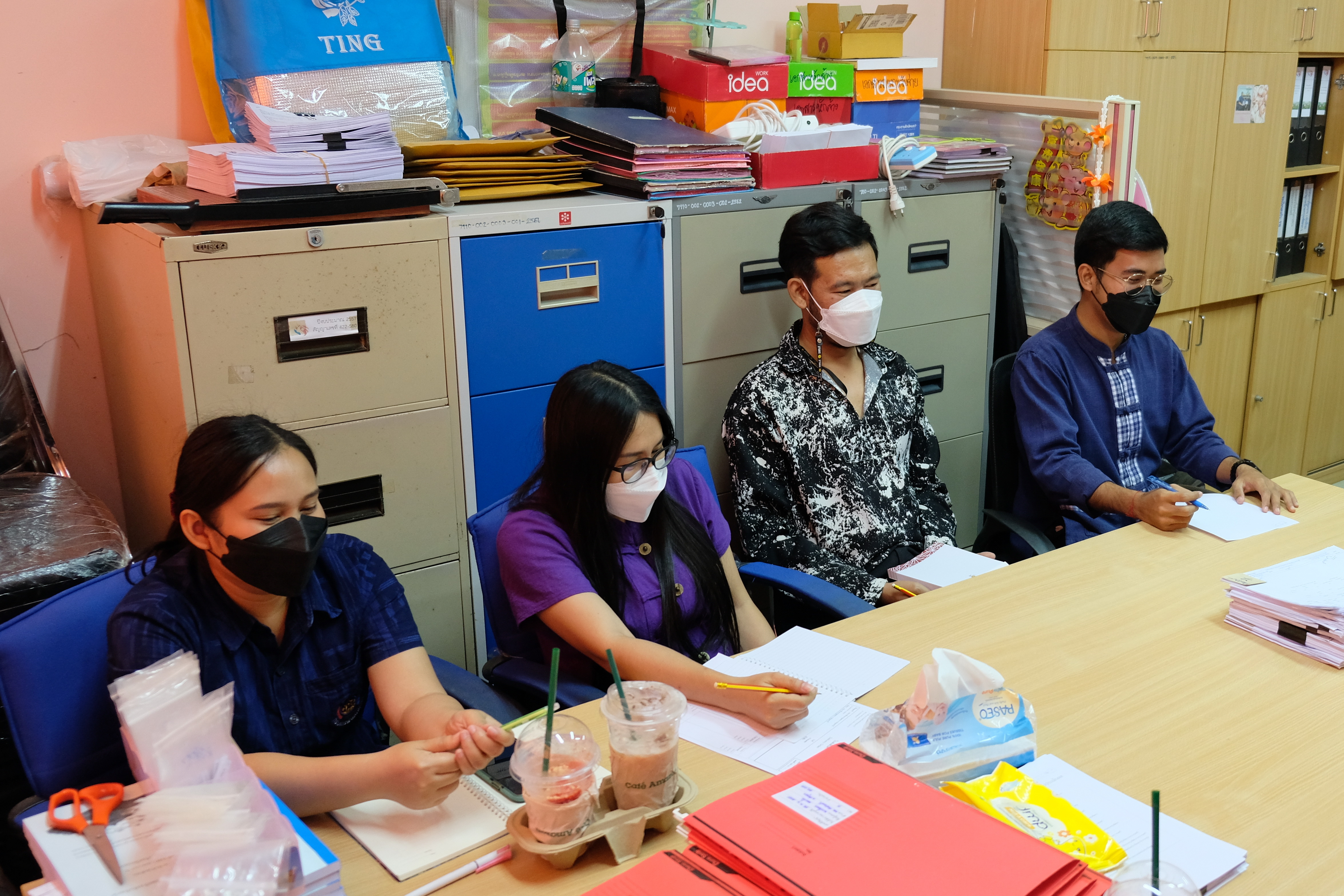 พช.ปทุมธานี “พ.อ.อ.ทรงพล ฉายแสง ผอ.กลุ่มงานประสานฯ ประชุมมอบนโยบายการขับเคลื่อนงาน”