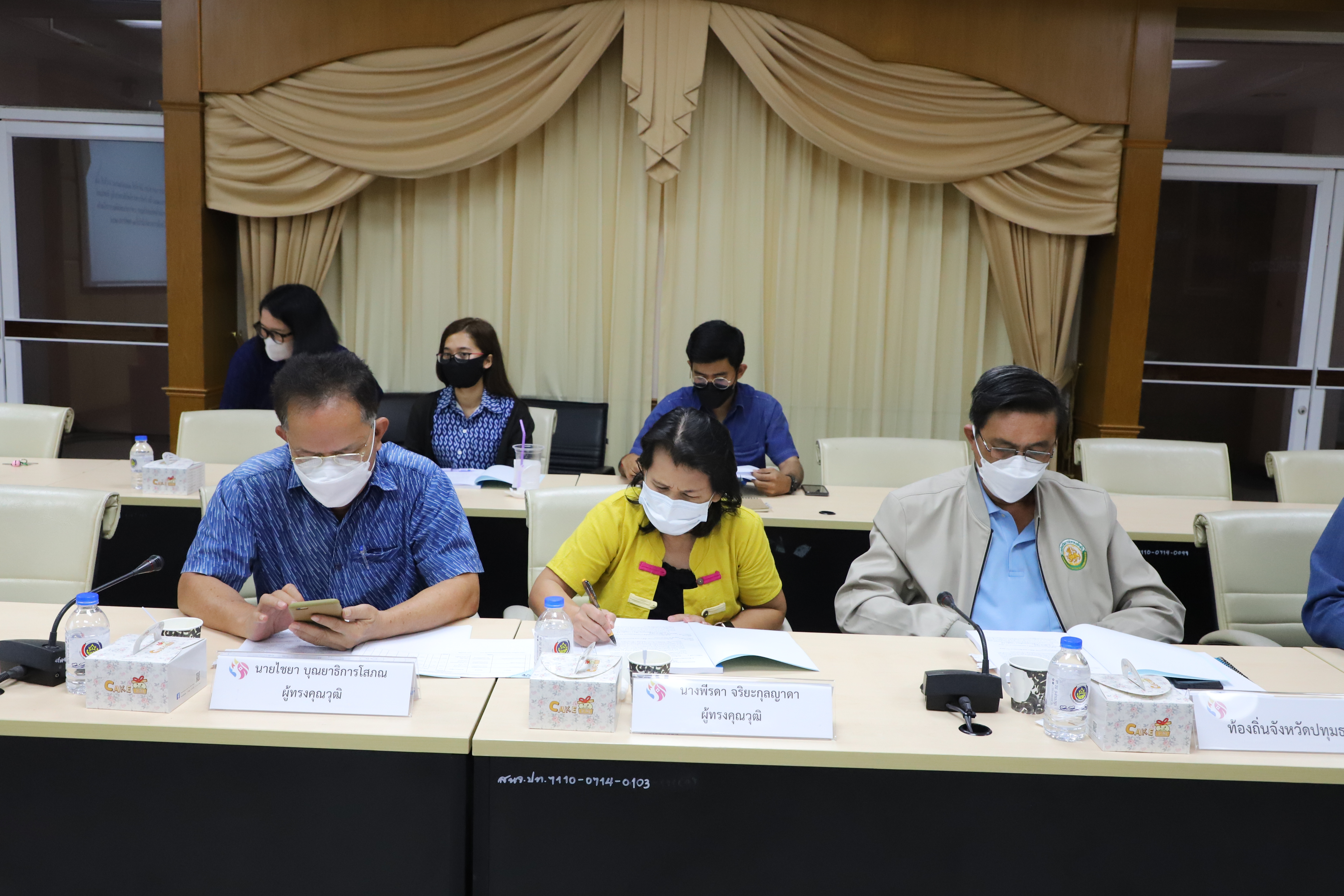 พช.ปทุมธานี “ประชุมคณะอนุกรรมการบริหารกองทุนพัฒนาบทบาทสตรีระดับจังหวัด จังหวัดปทุมธานี ครั้งที่ ๑ ประจำปีงบประมาณ พ.ศ. ๒๕๖๖”