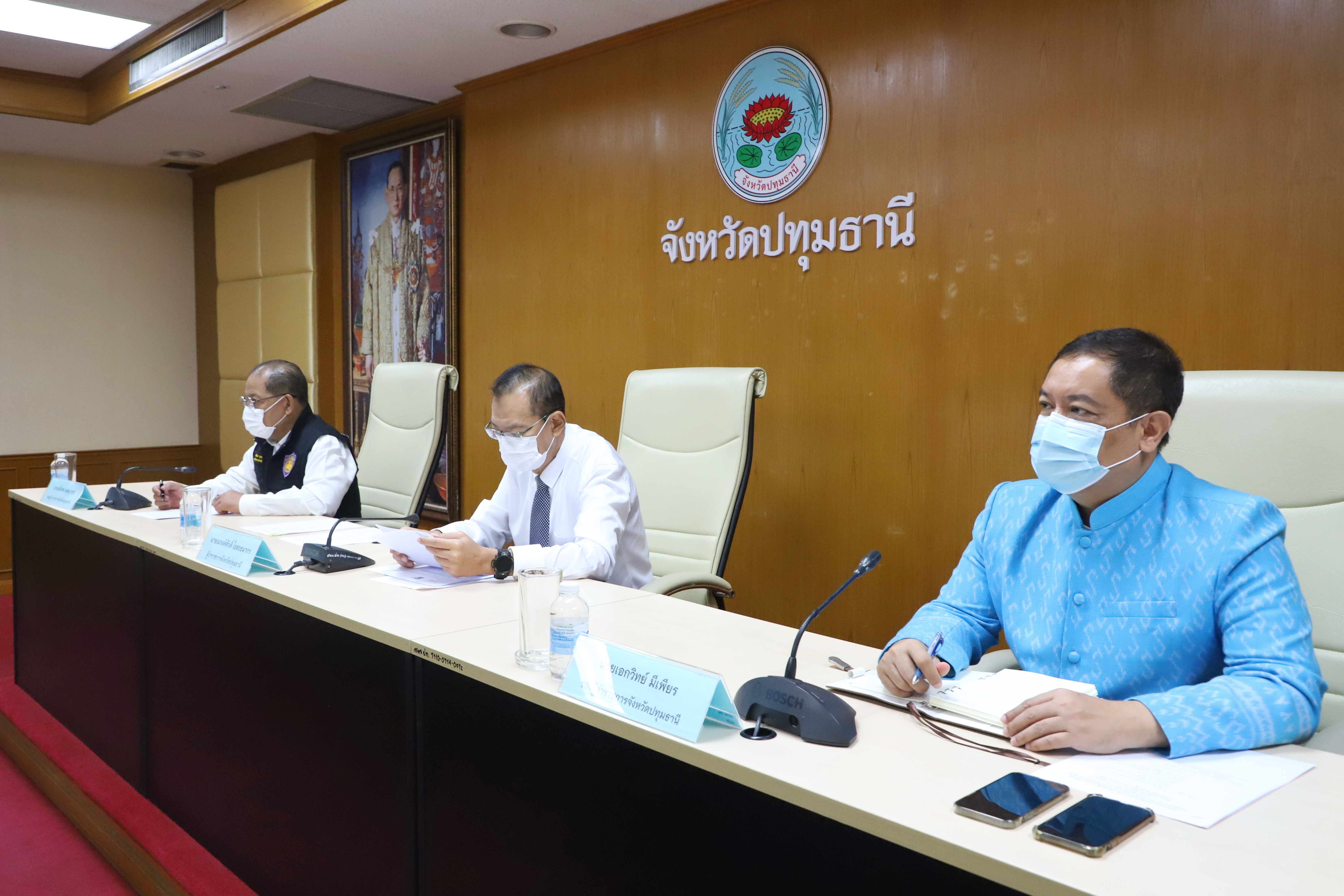 พช.ปทุมธานี “ร่วมประชุมติดตามนโยบายรัฐบาลและภารกิจสำคัญกระทรวงมหาดไทย”