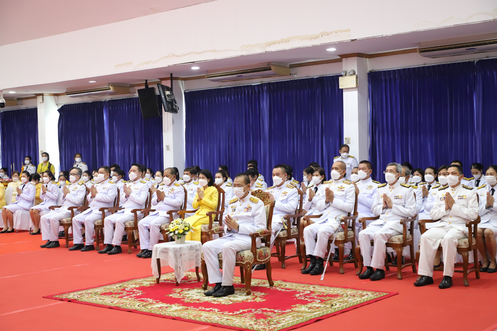 พช.ปทุมธานี “ร่วมพิธีเนื่องในวันคล้ายวันพระบรมราชสมภพ รัชกาลที่ ๙ และวันพ่อแห่งชาติ ๕ ธันวาคม”