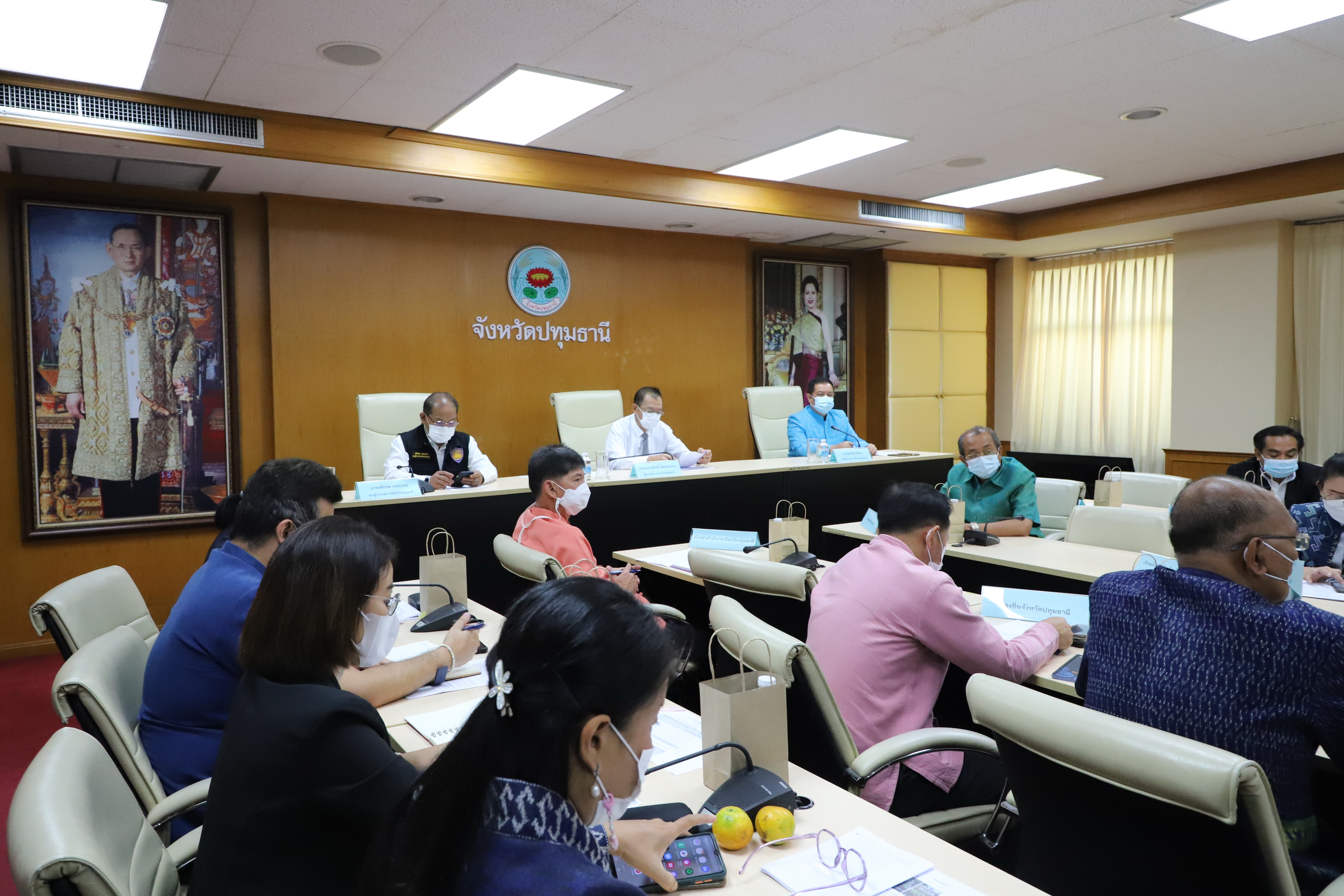 พช.ปทุมธานี “ร่วมประชุมติดตามนโยบายรัฐบาลและภารกิจสำคัญกระทรวงมหาดไทย”