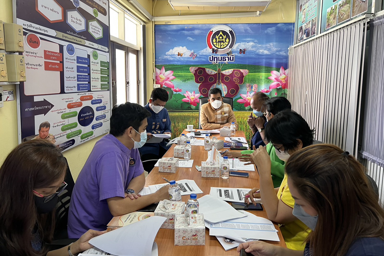 พช.ปทุมธานี “นายสุธีธ์ มั่งมี ผู้ตรวจราชการกรมการพัฒนาชุมชน ลงพื้นที่จังหวัดปทุมธานี ติดตามตรวจราชการ ประจำเดือนมกราคม ๒๕๖๖”