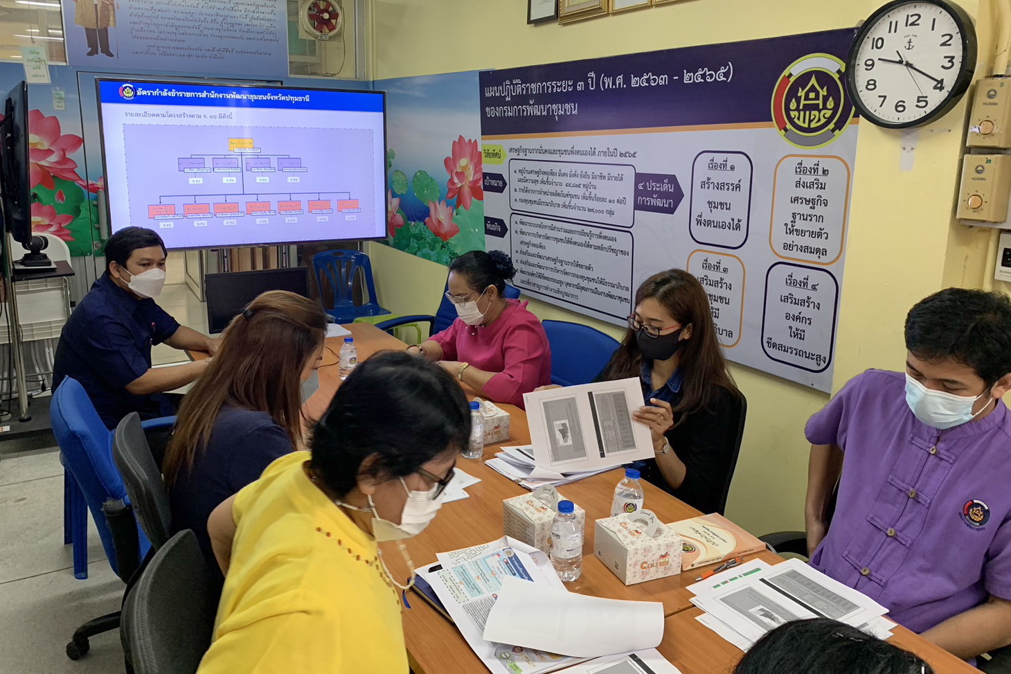 พช.ปทุมธานี “นายสุธีธ์ มั่งมี ผู้ตรวจราชการกรมการพัฒนาชุมชน ลงพื้นที่จังหวัดปทุมธานี ติดตามตรวจราชการ ประจำเดือนมกราคม ๒๕๖๖”