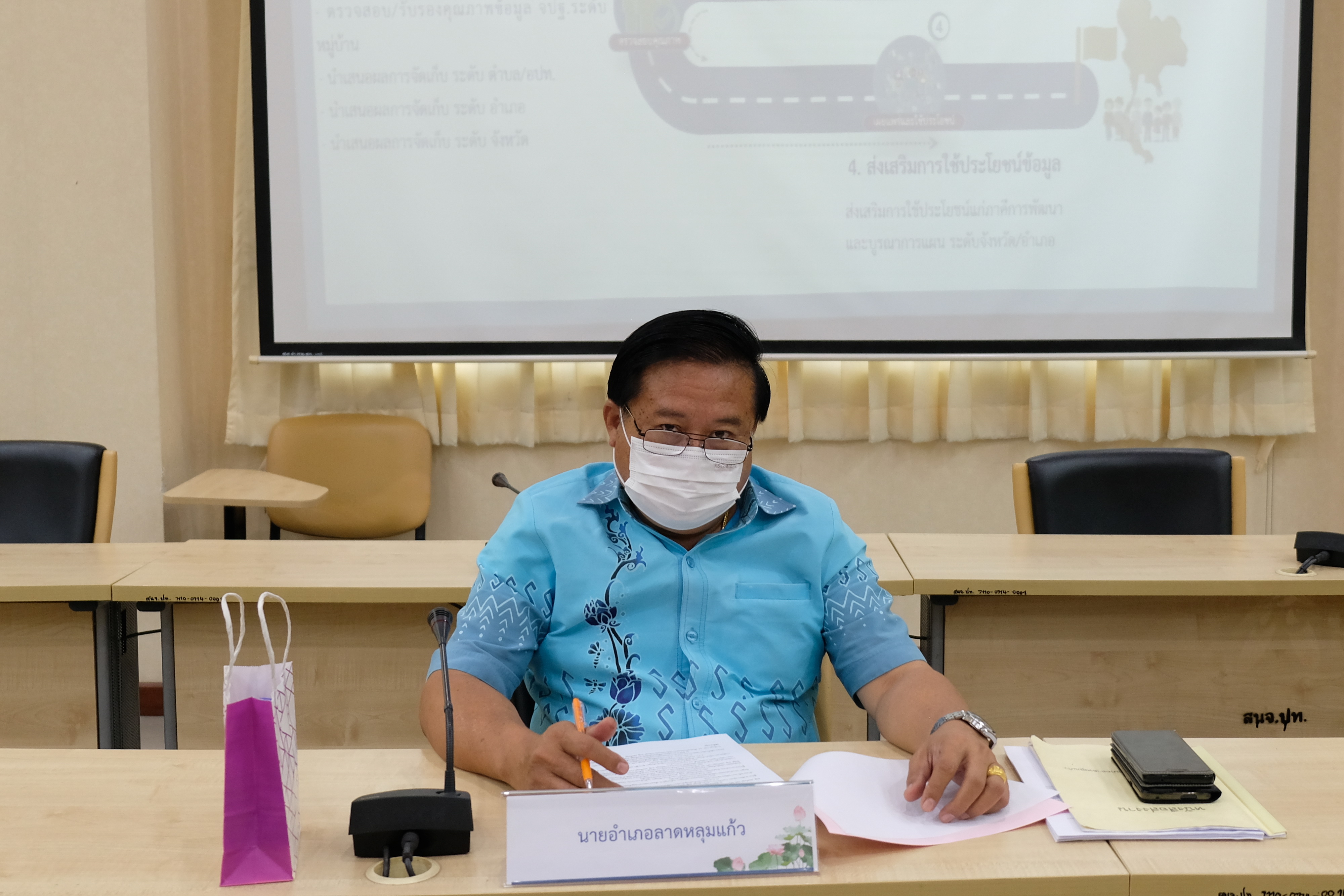 พช.ปทุมธานี “ประชุมคณะทำงานบริหารการจัดเก็บข้อมูลความจำเป็นพื้นฐาน (จปฐ.) และข้อมูลพื้นฐานระดับหมู่บ้าน (กชช. ๒ค) ระดับจังหวัด ประจำปี ๒๕๖๖”