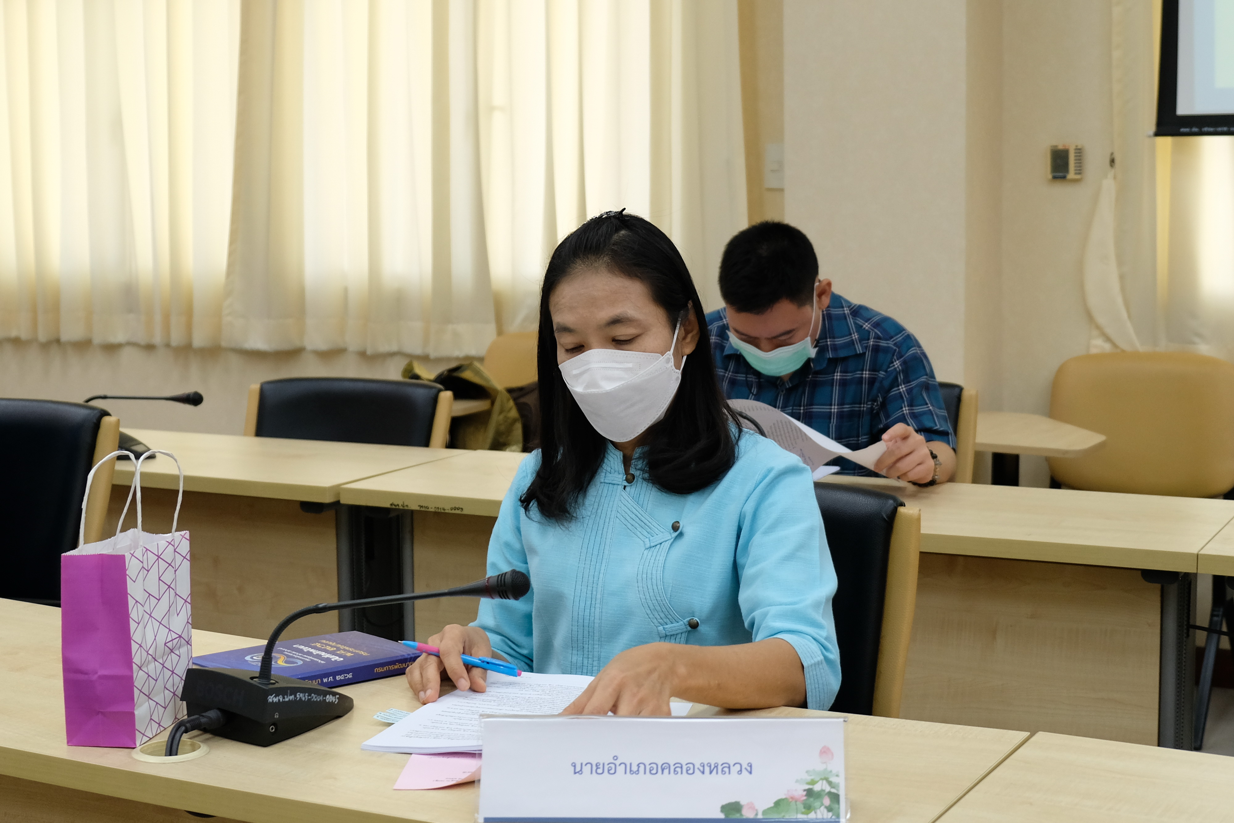 พช.ปทุมธานี “ประชุมคณะทำงานบริหารการจัดเก็บข้อมูลความจำเป็นพื้นฐาน (จปฐ.) และข้อมูลพื้นฐานระดับหมู่บ้าน (กชช. ๒ค) ระดับจังหวัด ประจำปี ๒๕๖๖”