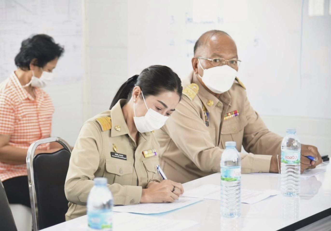 พช.ปทุมธานี “ร่วมประชุมคณะทำงานสนับสนุนการดำเนินการพัฒนาสถานปฏิบัติธรรมสมเด็จพระสังฆราช (อมฺพรมหาเถร)”