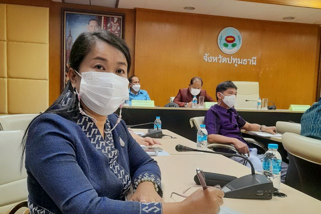 พช.ปทุมธานี “ร่วมประชุมขับเคลื่อนและติดตามนโยบายของรัฐบาล และภารกิจสำคัญของปลัดกระทรวงมหาดไทย ประจำปีงบประมาณ พ.ศ. ๒๕๖๖ ผ่านระบบวีดิทัศน์ทางไกล”