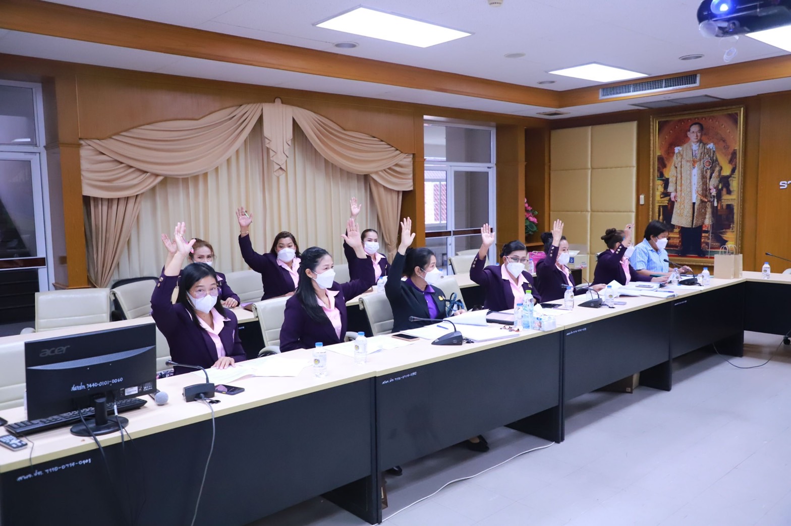 พช.ปทุมธานี “ร่วมประชุมเตรียมความพร้อมการขับเคลื่อนการดำเนินงานสมาคมผู้นำสตรีพัฒนาชุมชนจังหวัดปทุมธานี ปี ๒๕๖๖”