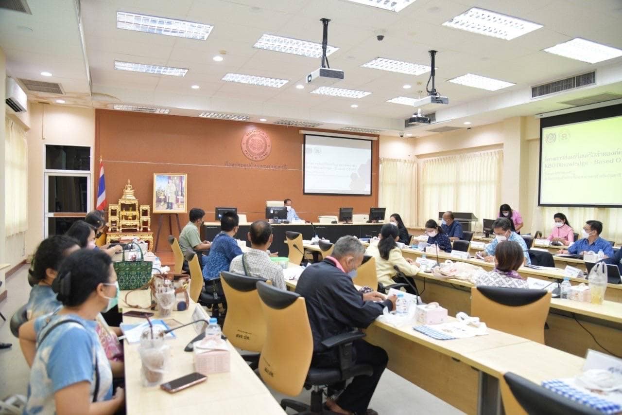 พช.ปทุมธานี “ประชุมคณะกรรมการเครือข่ายองค์ความรู้ KBO (Knowledge – Based OTOP : KBO) จังหวัดปทุมธานี ครั้งที่ ๑/๒๕๖๖”