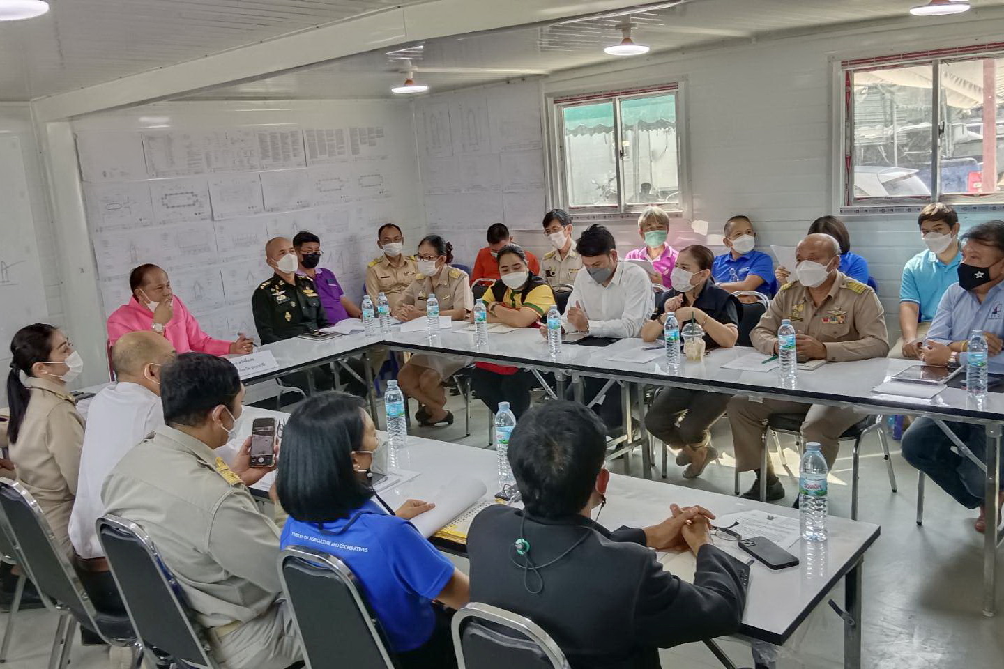 พช.ปทุมธานี “ร่วมประชุมคณะทำงานสนับสนุนการดำเนินการพัฒนาสถานปฏิบัติธรรมสมเด็จพระสังฆราช (อมฺพรมหาเถร)”