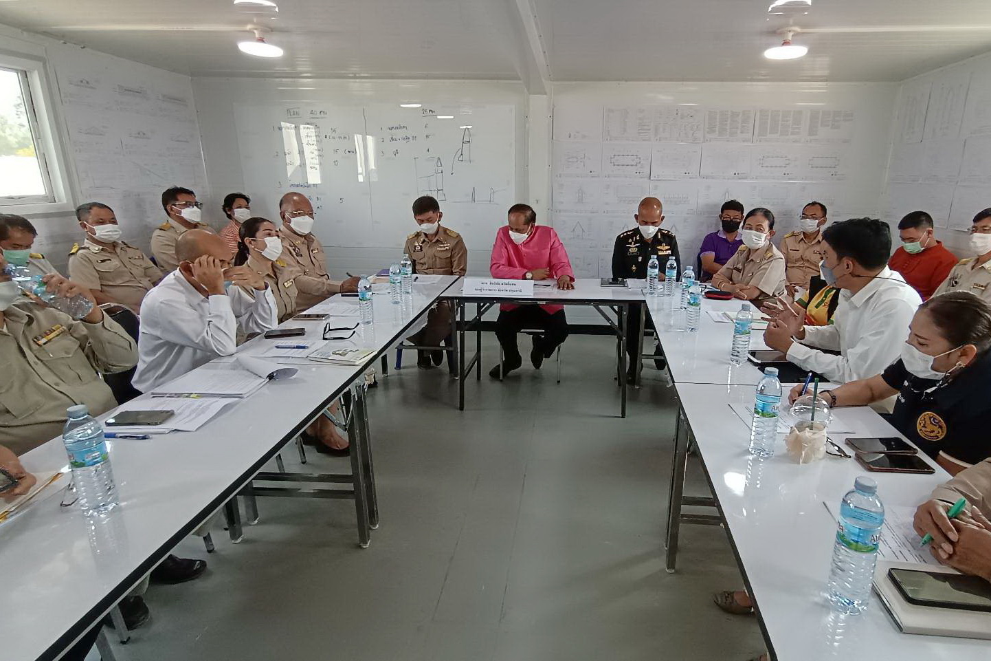 พช.ปทุมธานี “ร่วมประชุมคณะทำงานสนับสนุนการดำเนินการพัฒนาสถานปฏิบัติธรรมสมเด็จพระสังฆราช (อมฺพรมหาเถร)”