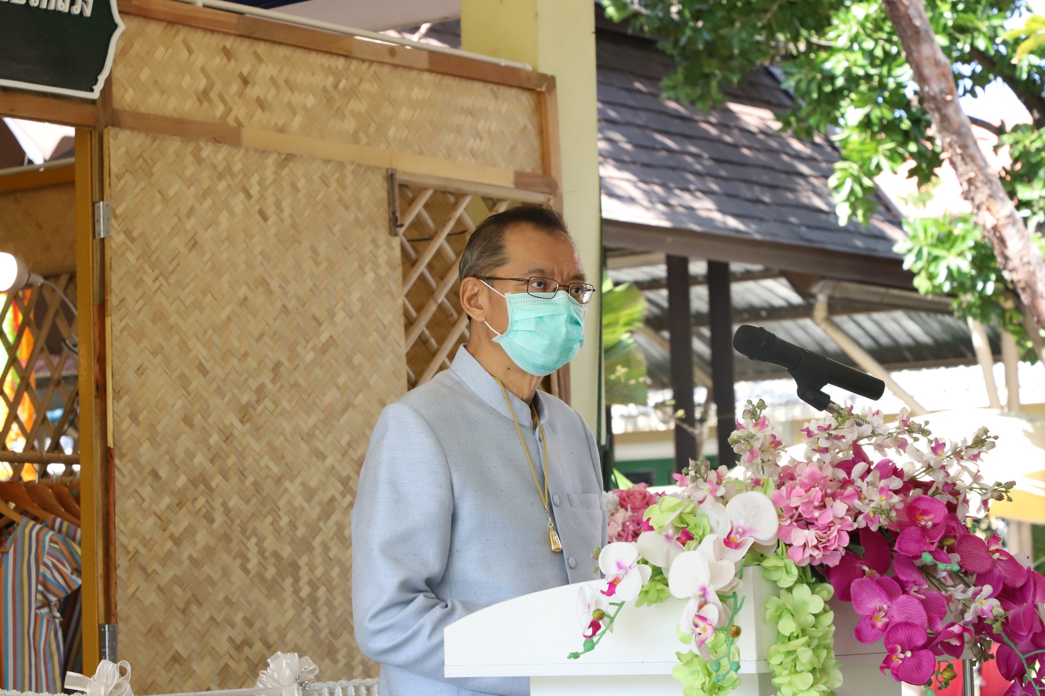 พช.ปทุมธานี “ร่วมเปิดศูนย์เรียนรู้การพัฒนาเส้นใยและผลิตภัณฑ์สิ่งทอจากใยบัวหลวง สืบทอดวิถีชุมชน สนองพระดำริสมเด็จพระเจ้าลูกเธอ เจ้าฟ้าสิริวัณณวรี นารีรัตนราชกัญญา”