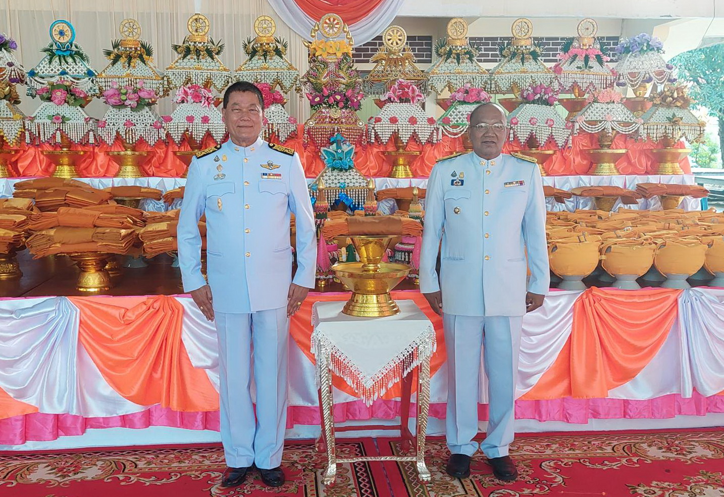 พช.ปทุมธานี “ร่วมพิธีบรรพชาอุปสมบท ๙๙ รูป เพื่อถวายพระพรชัยมงคลแด่สมเด็จพระเจ้าลูกเธอ เจ้าฟ้าพัชรกิติยาภา นเรนทิราเทพยวดี กรมหลวงราชสาริณีสิริพัชร มหาวัชรราชธิดา ให้ทรงหายจากพระอาการประชวร”