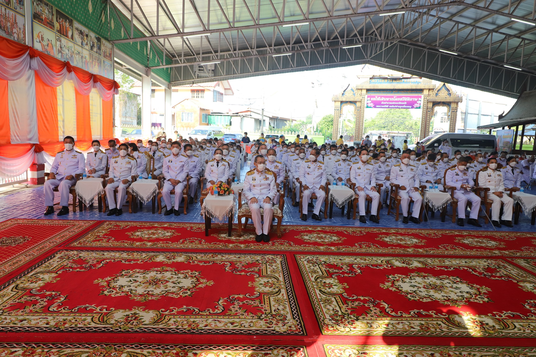 พช.ปทุมธานี “ร่วมพิธีบรรพชาอุปสมบท ๙๙ รูป เพื่อถวายพระพรชัยมงคลแด่สมเด็จพระเจ้าลูกเธอ เจ้าฟ้าพัชรกิติยาภา นเรนทิราเทพยวดี กรมหลวงราชสาริณีสิริพัชร มหาวัชรราชธิดา ให้ทรงหายจากพระอาการประชวร”
