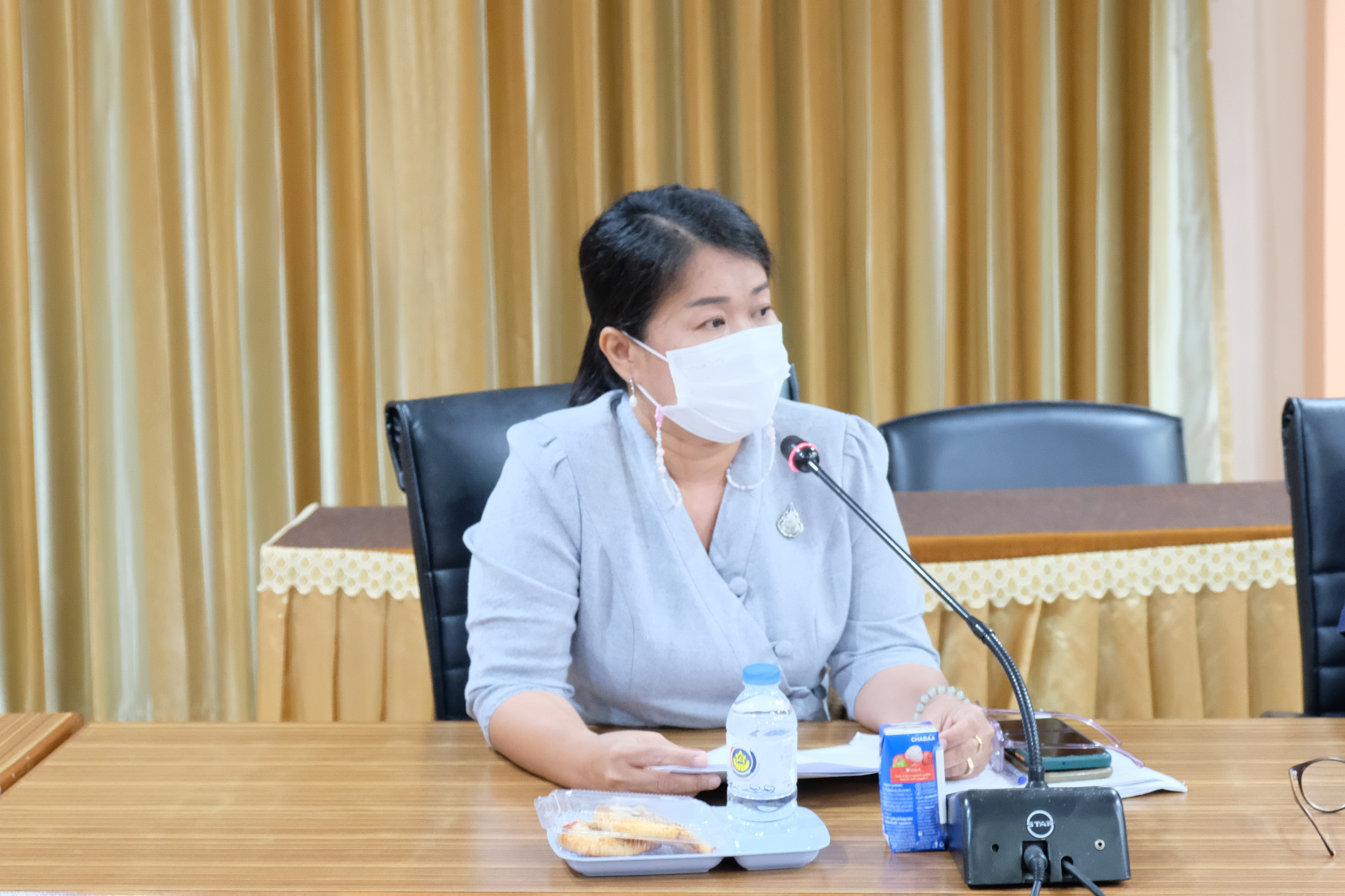 พช.ปทุมธานี “พัฒนาการจังหวัดปทุมธานี ติดตามสนับสนุนการขับเคลื่อนการดำเนินงานสำนักงานพัฒนาชุมชนอำเภอหนองเสือ”