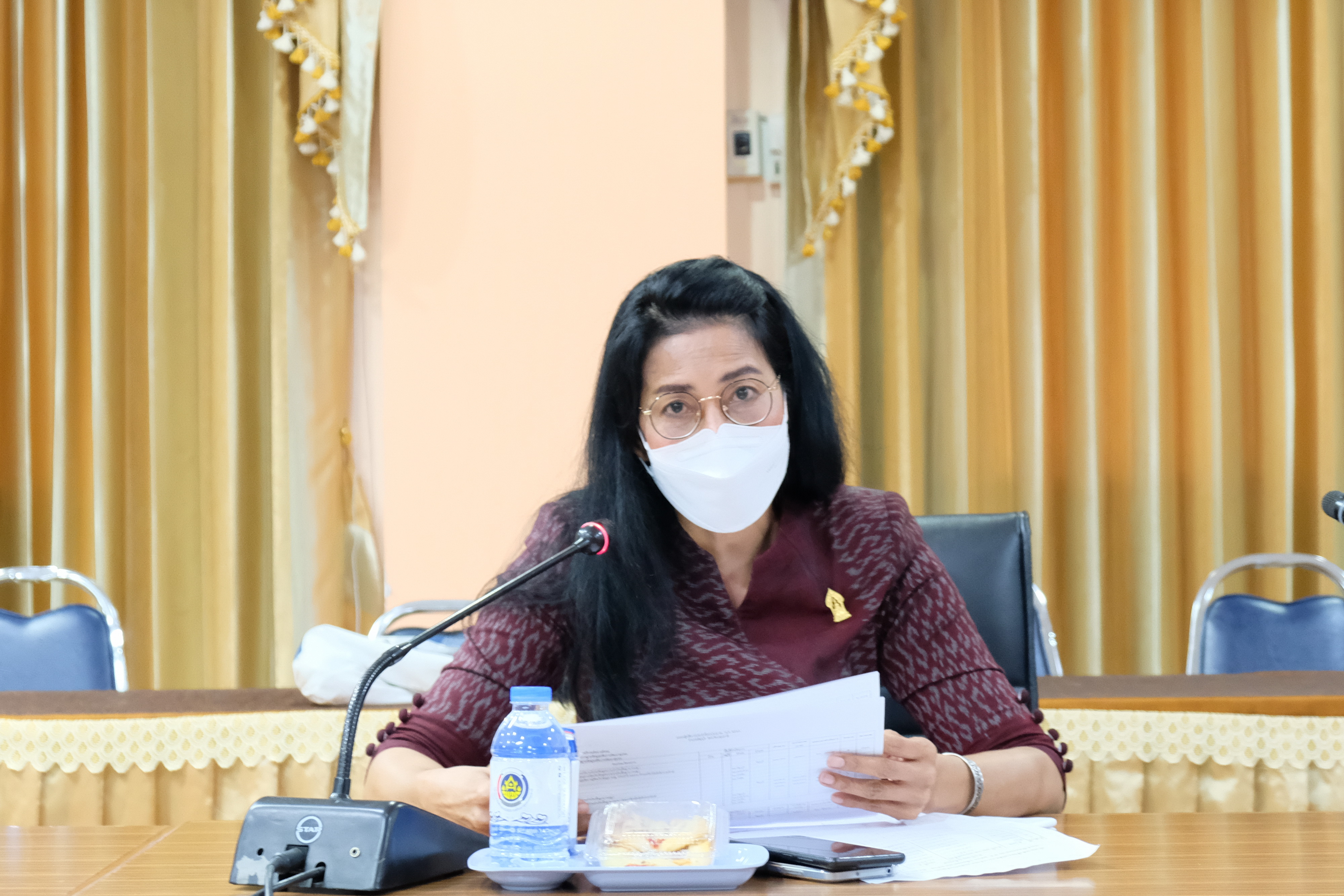 พช.ปทุมธานี “พัฒนาการจังหวัดปทุมธานี ติดตามสนับสนุนการขับเคลื่อนการดำเนินงานสำนักงานพัฒนาชุมชนอำเภอหนองเสือ”