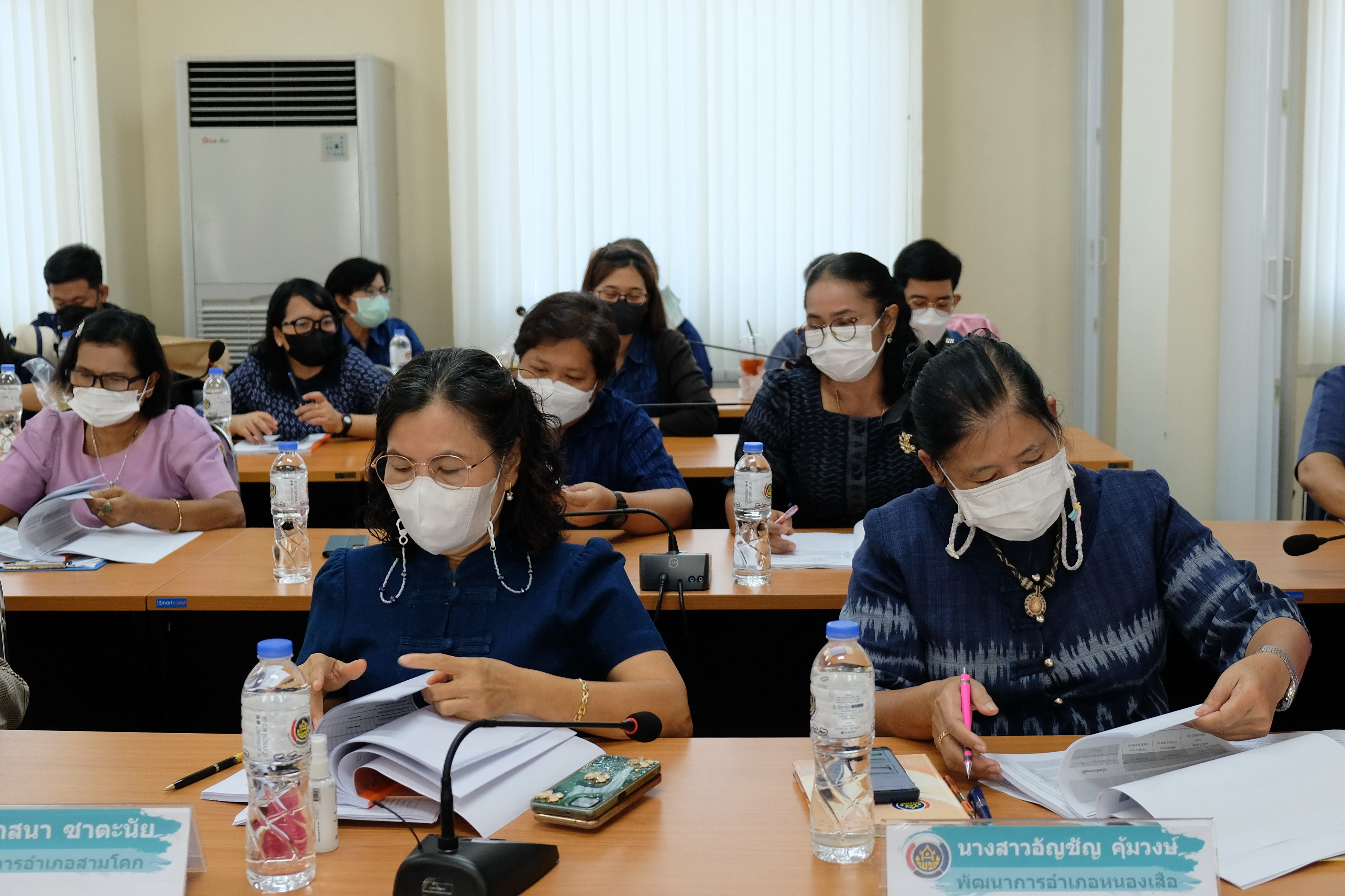 พช.ปทุมธานี “ประชุมเชิงปฏิบัติการการดำเนินงานตามมาตรการปรับปรุงประสิทธิภาพในการปฏิบัติราชการ ประจำปีงบประมาณ พ.ศ. ๒๕๖๖ และลงนามคำรับรองบันทึกข้อตกลงตัวชี้วัดและค่าเป้าหมายการประเมินผลการปฏิบัติราชการ ประจำปีงบประมาณ พ.ศ. ๒๕๖๖”
