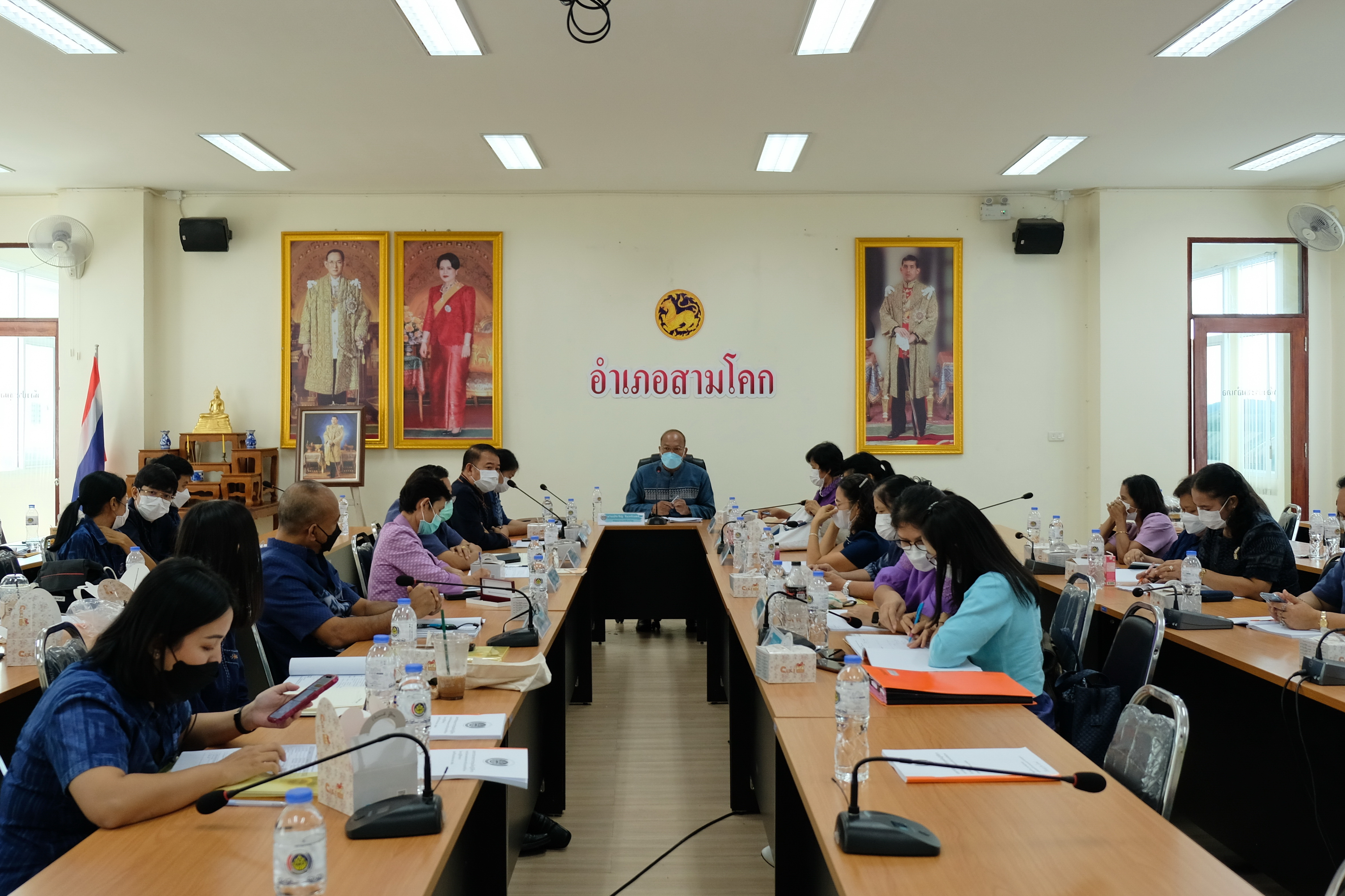 พช.ปทุมธานี “ประชุมเชิงปฏิบัติการการดำเนินงานตามมาตรการปรับปรุงประสิทธิภาพในการปฏิบัติราชการ ประจำปีงบประมาณ พ.ศ. ๒๕๖๖ และลงนามคำรับรองบันทึกข้อตกลงตัวชี้วัดและค่าเป้าหมายการประเมินผลการปฏิบัติราชการ ประจำปีงบประมาณ พ.ศ. ๒๕๖๖”