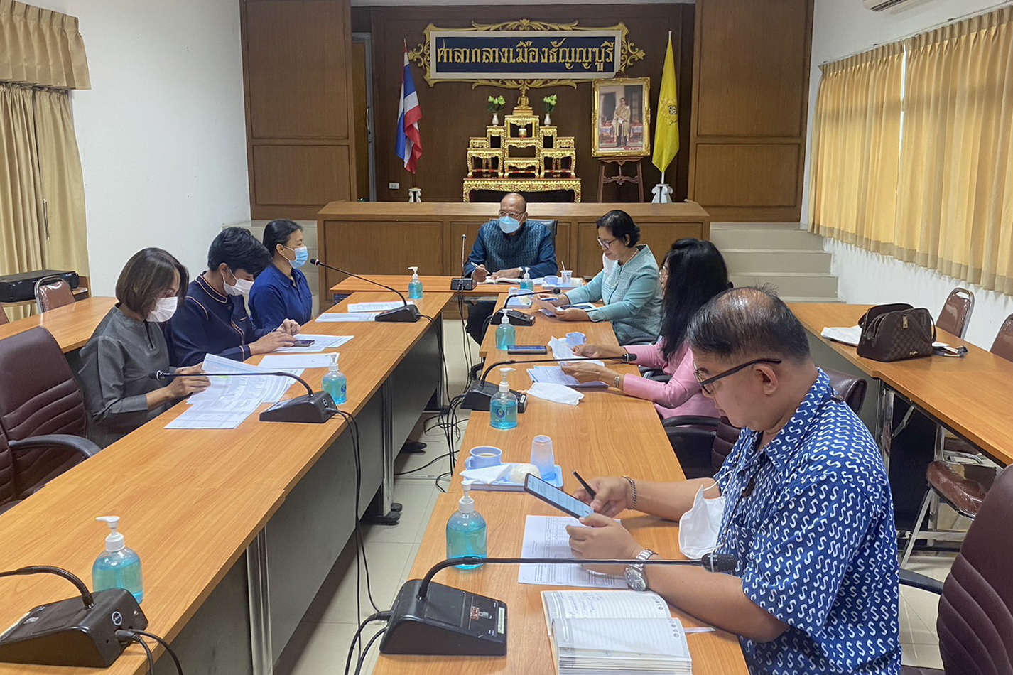 พช.ปทุมธานี “พัฒนาการจังหวัดปทุมธานี ติดตามสนับสนุนการขับเคลื่อนการดำเนินงานสำนักงานพัฒนาชุมชนอำเภอธัญบุรี และสำนักงานพัฒนาชุมชนอำเภอลำลูกกา”