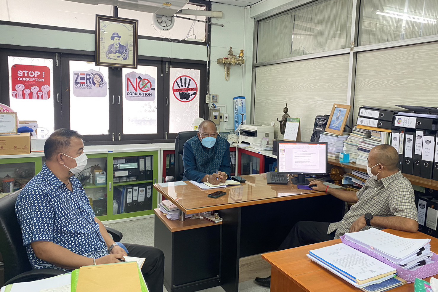 พช.ปทุมธานี “พัฒนาการจังหวัดปทุมธานี ติดตามสนับสนุนการขับเคลื่อนการดำเนินงานสำนักงานพัฒนาชุมชนอำเภอธัญบุรี และสำนักงานพัฒนาชุมชนอำเภอลำลูกกา”