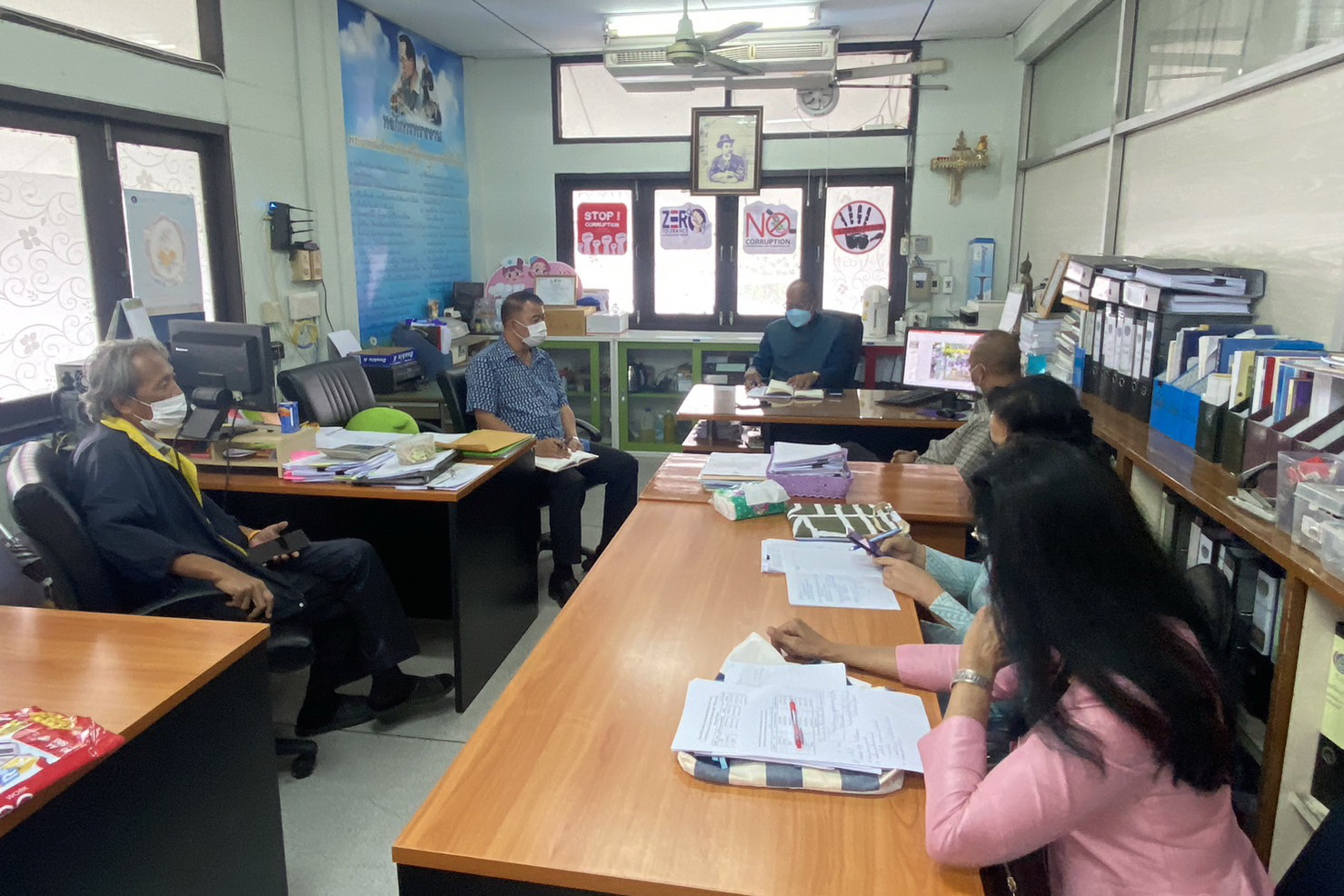 พช.ปทุมธานี “พัฒนาการจังหวัดปทุมธานี ติดตามสนับสนุนการขับเคลื่อนการดำเนินงานสำนักงานพัฒนาชุมชนอำเภอธัญบุรี และสำนักงานพัฒนาชุมชนอำเภอลำลูกกา”