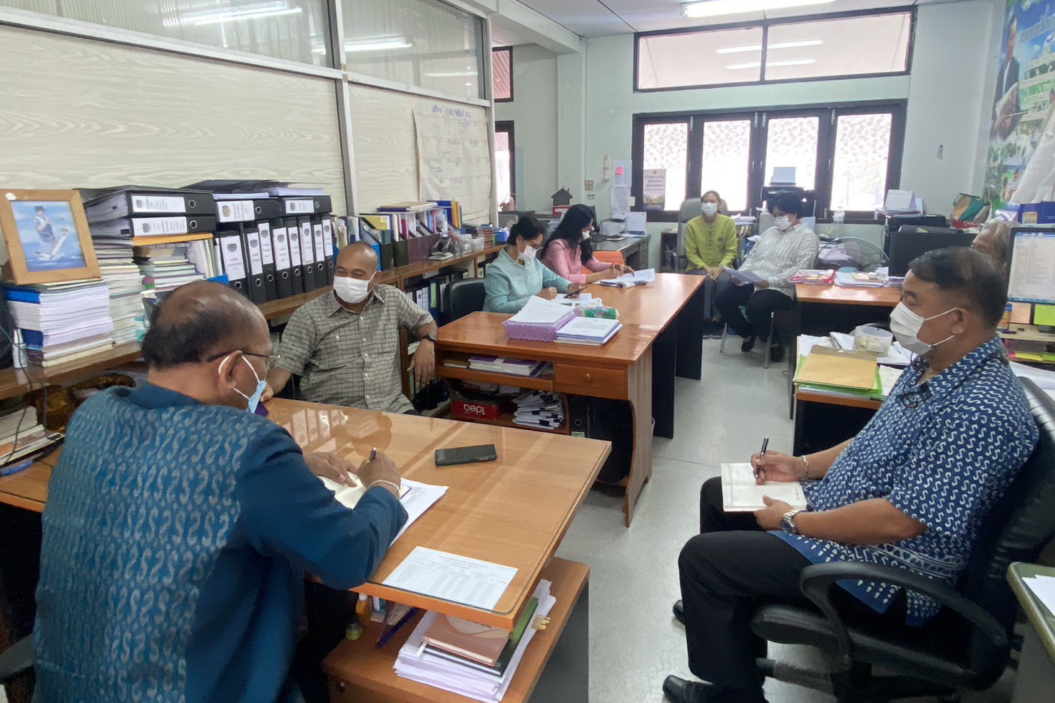 พช.ปทุมธานี “พัฒนาการจังหวัดปทุมธานี ติดตามสนับสนุนการขับเคลื่อนการดำเนินงานสำนักงานพัฒนาชุมชนอำเภอธัญบุรี และสำนักงานพัฒนาชุมชนอำเภอลำลูกกา”