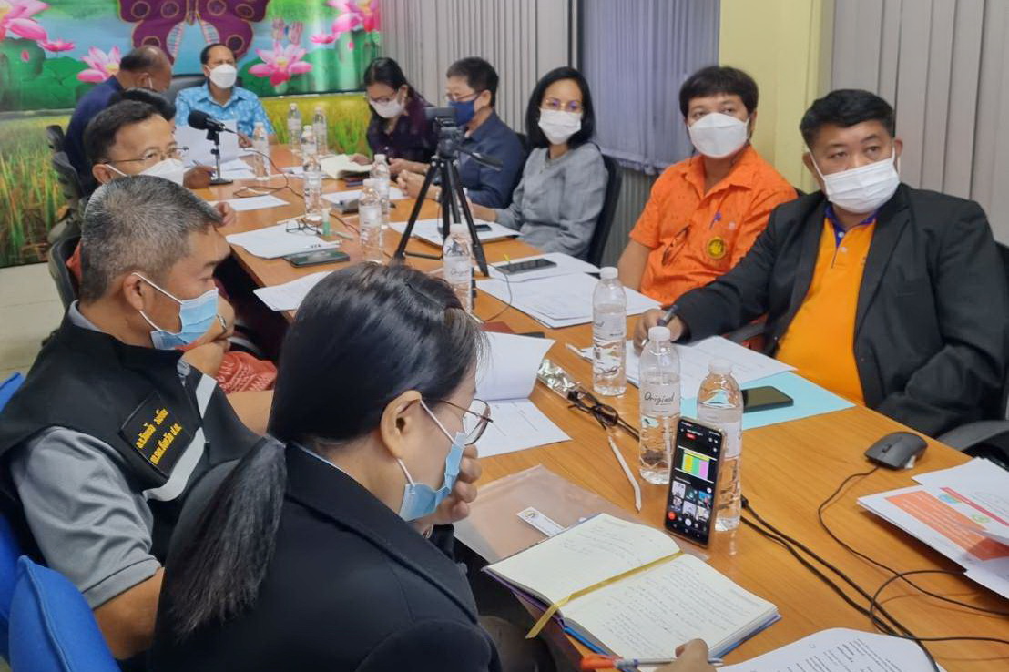 พช.ปทุมธานี “ร่วมประชุมคณะทำงานสนับสนุนการดำเนินการพัฒนาสถานปฏิบัติธรรมสมเด็จพระสังฆราช (อมฺพรมหาเถร) ครั้งที่ ๒/๒๔๖๖”