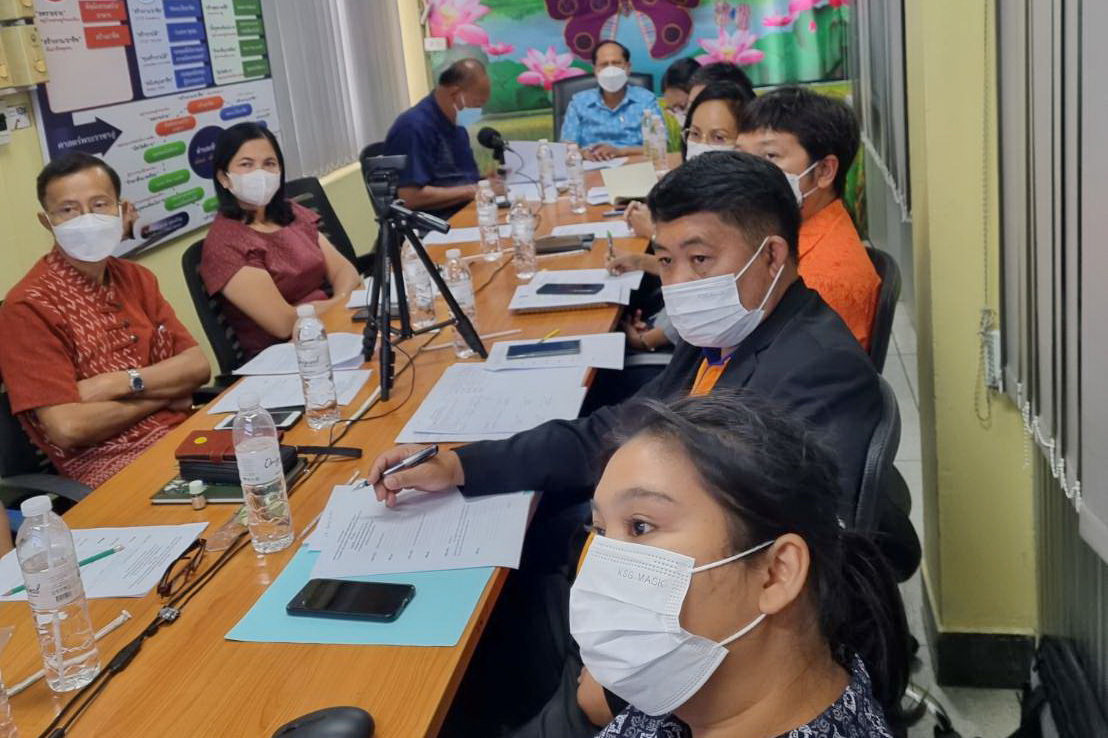 พช.ปทุมธานี “ร่วมประชุมคณะทำงานสนับสนุนการดำเนินการพัฒนาสถานปฏิบัติธรรมสมเด็จพระสังฆราช (อมฺพรมหาเถร) ครั้งที่ ๒/๒๔๖๖”