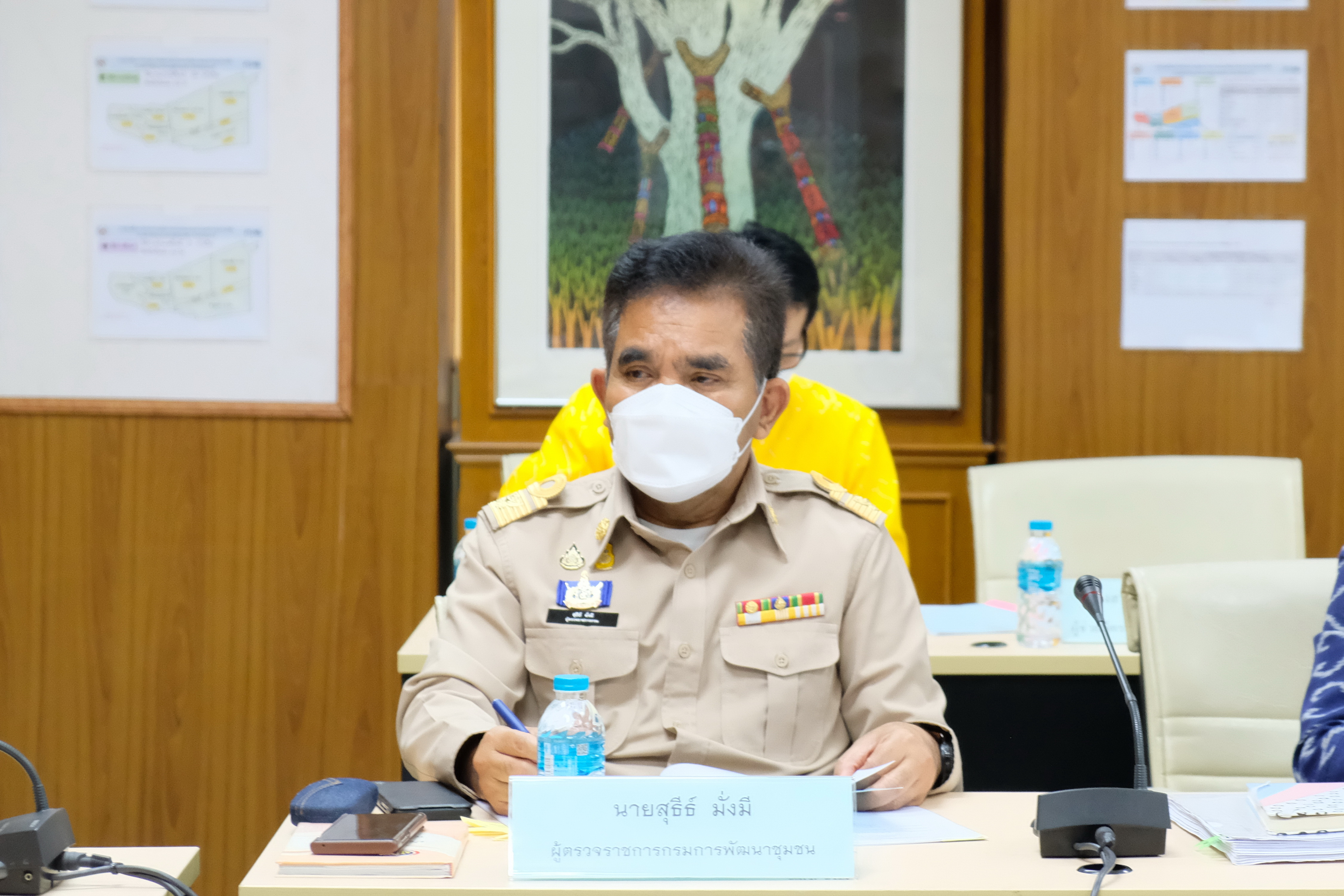 พช.ปทุมธานี “นายธนิศร์ วงศ์ปิยะสถิตย์ ผู้ตรวจราชการกระทรวงมหาดไทยพร้อมคณะฯ ลงพื้นที่จังหวัดปทุมธานี ติดตามการดำเนินงานตามประเด็นตรวจราชการกระทรวงมหาดไทย ประจำเดือนมีนาคม ๒๕๖๖”