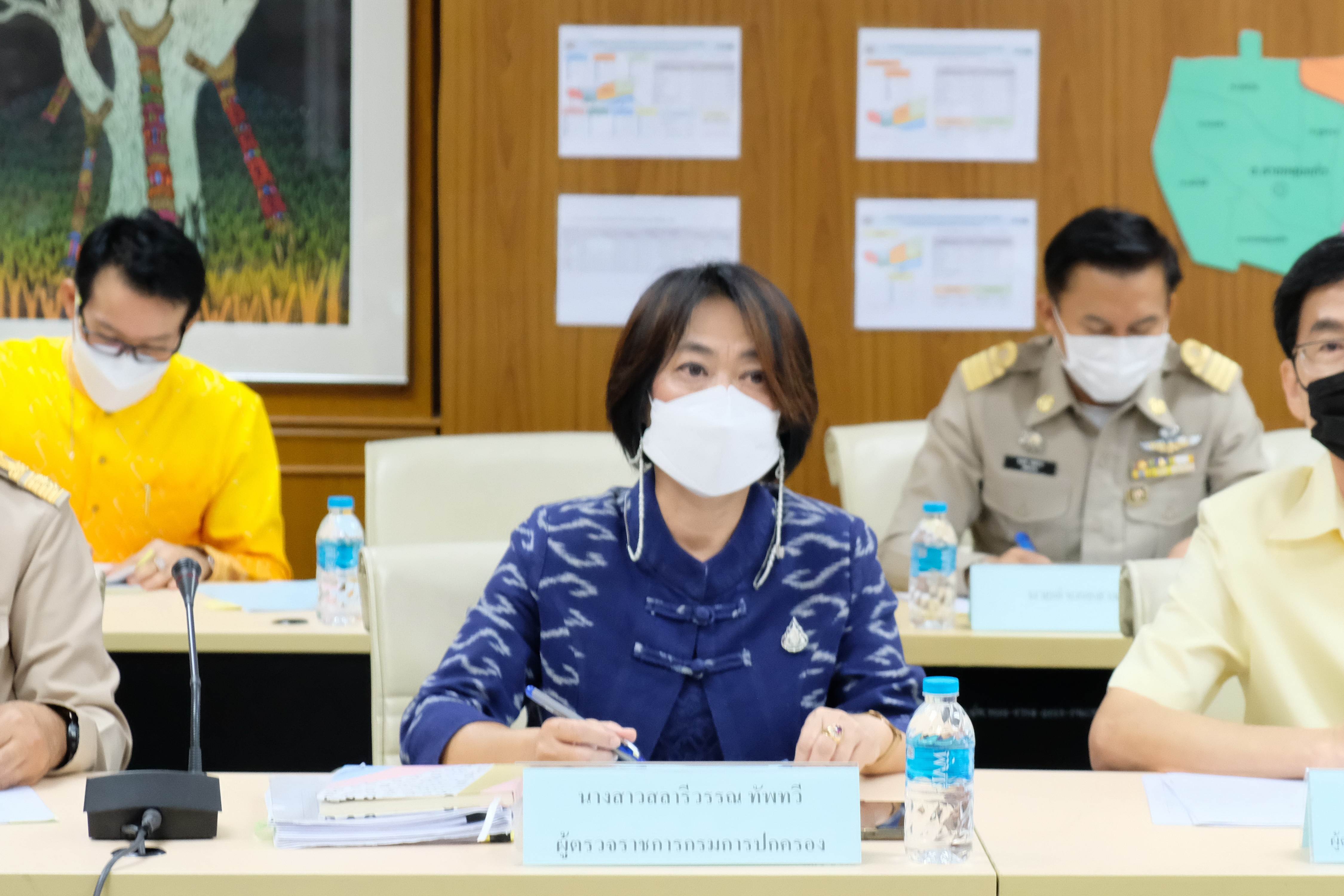 พช.ปทุมธานี “นายธนิศร์ วงศ์ปิยะสถิตย์ ผู้ตรวจราชการกระทรวงมหาดไทยพร้อมคณะฯ ลงพื้นที่จังหวัดปทุมธานี ติดตามการดำเนินงานตามประเด็นตรวจราชการกระทรวงมหาดไทย ประจำเดือนมีนาคม ๒๕๖๖”