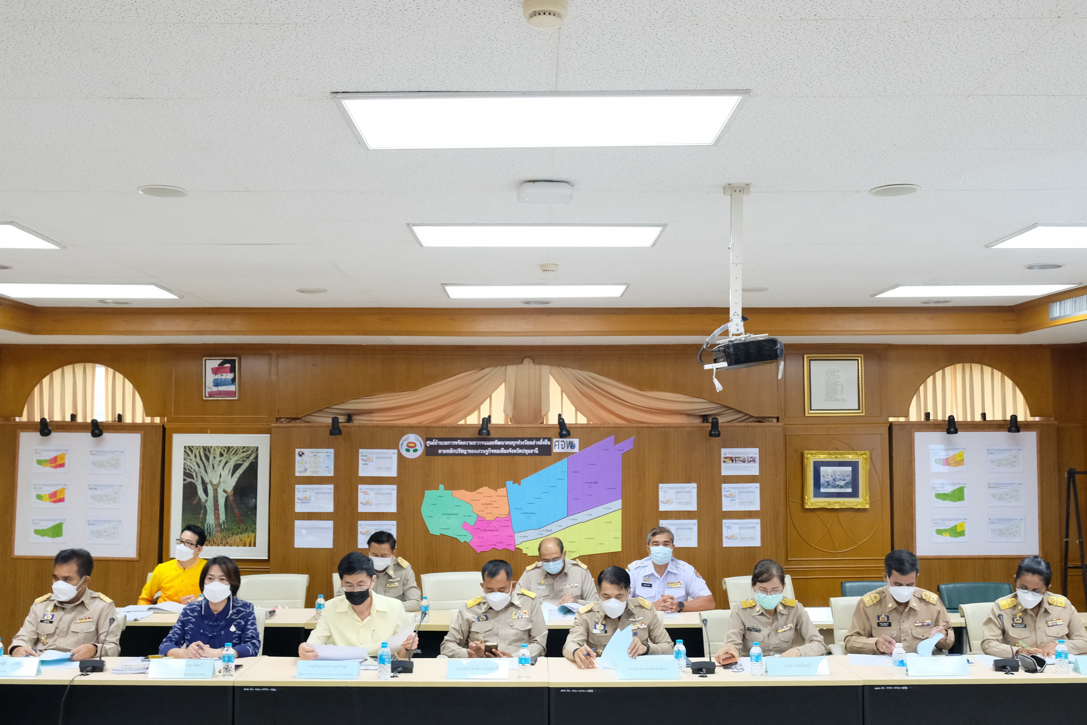 พช.ปทุมธานี “นายธนิศร์ วงศ์ปิยะสถิตย์ ผู้ตรวจราชการกระทรวงมหาดไทยพร้อมคณะฯ ลงพื้นที่จังหวัดปทุมธานี ติดตามการดำเนินงานตามประเด็นตรวจราชการกระทรวงมหาดไทย ประจำเดือนมีนาคม ๒๕๖๖”