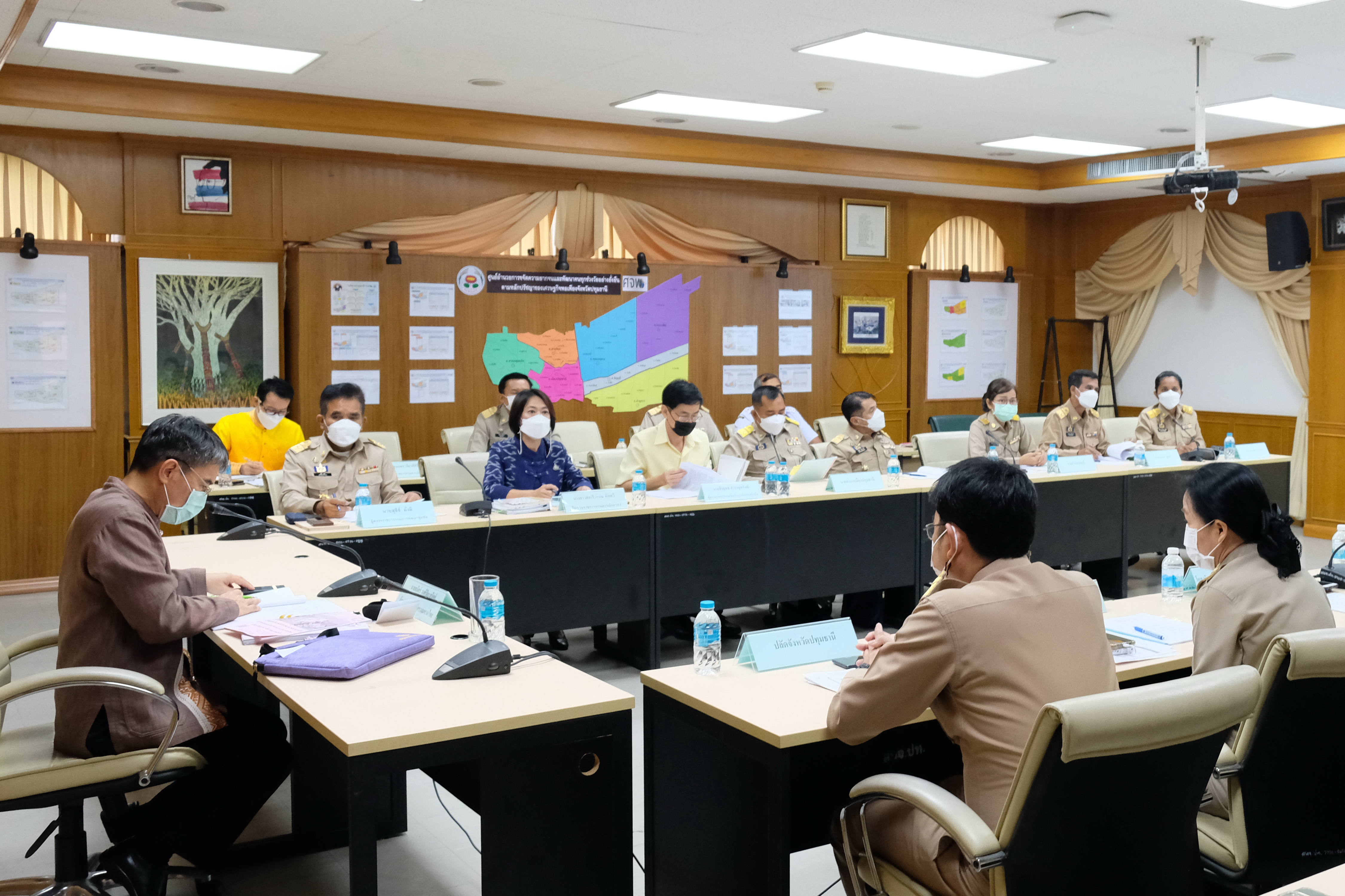 พช.ปทุมธานี “นายธนิศร์ วงศ์ปิยะสถิตย์ ผู้ตรวจราชการกระทรวงมหาดไทยพร้อมคณะฯ ลงพื้นที่จังหวัดปทุมธานี ติดตามการดำเนินงานตามประเด็นตรวจราชการกระทรวงมหาดไทย ประจำเดือนมีนาคม ๒๕๖๖”