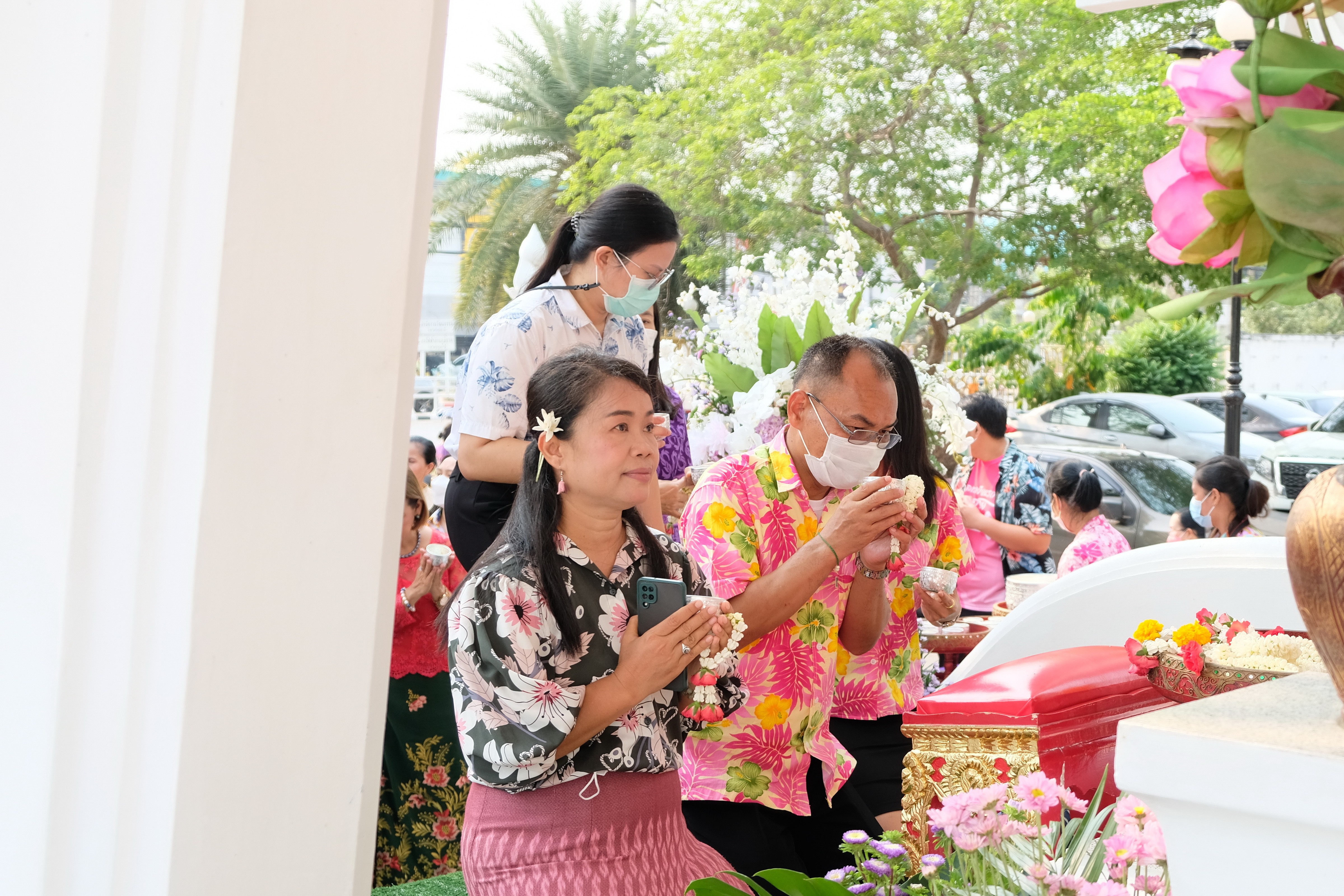 พช.ปทุมธานี “ร่วมสืบสานคุณค่าทางวัฒนธรรม เนื่องในประเพณีสงกรานต์ “ภายใต้แนวคิด สงกรานต์วิถีใหม่ สืบสานวัฒนธรรมไทย”