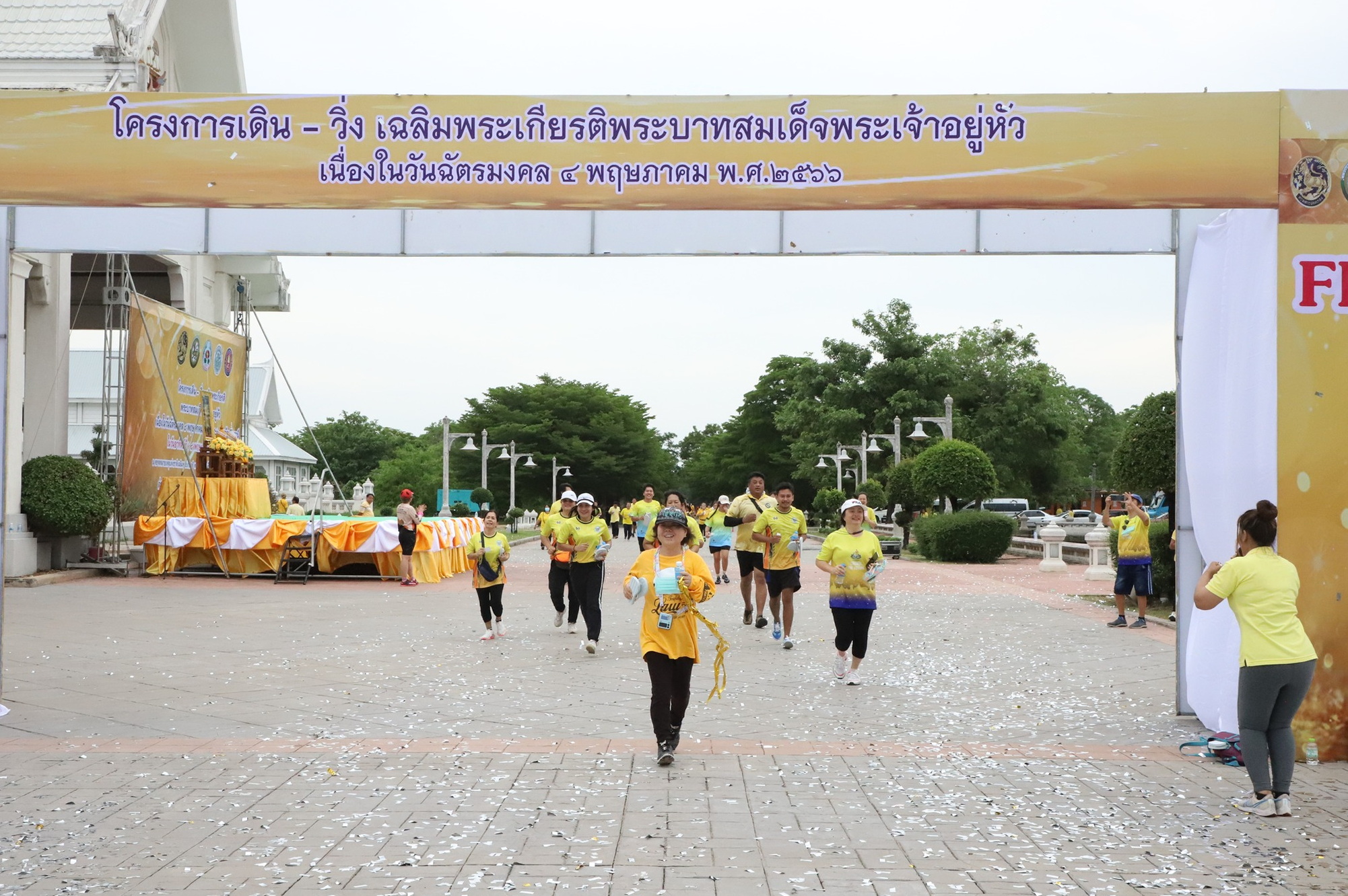 พช.ปทุมธานี “ร่วมเดิน-วิ่ง เฉลิมพระเกียรติ พระบาทสมเด็จพระเจ้าอยู่หัว เนื่องในวันฉัตรมงคล ๒๕๖๖”