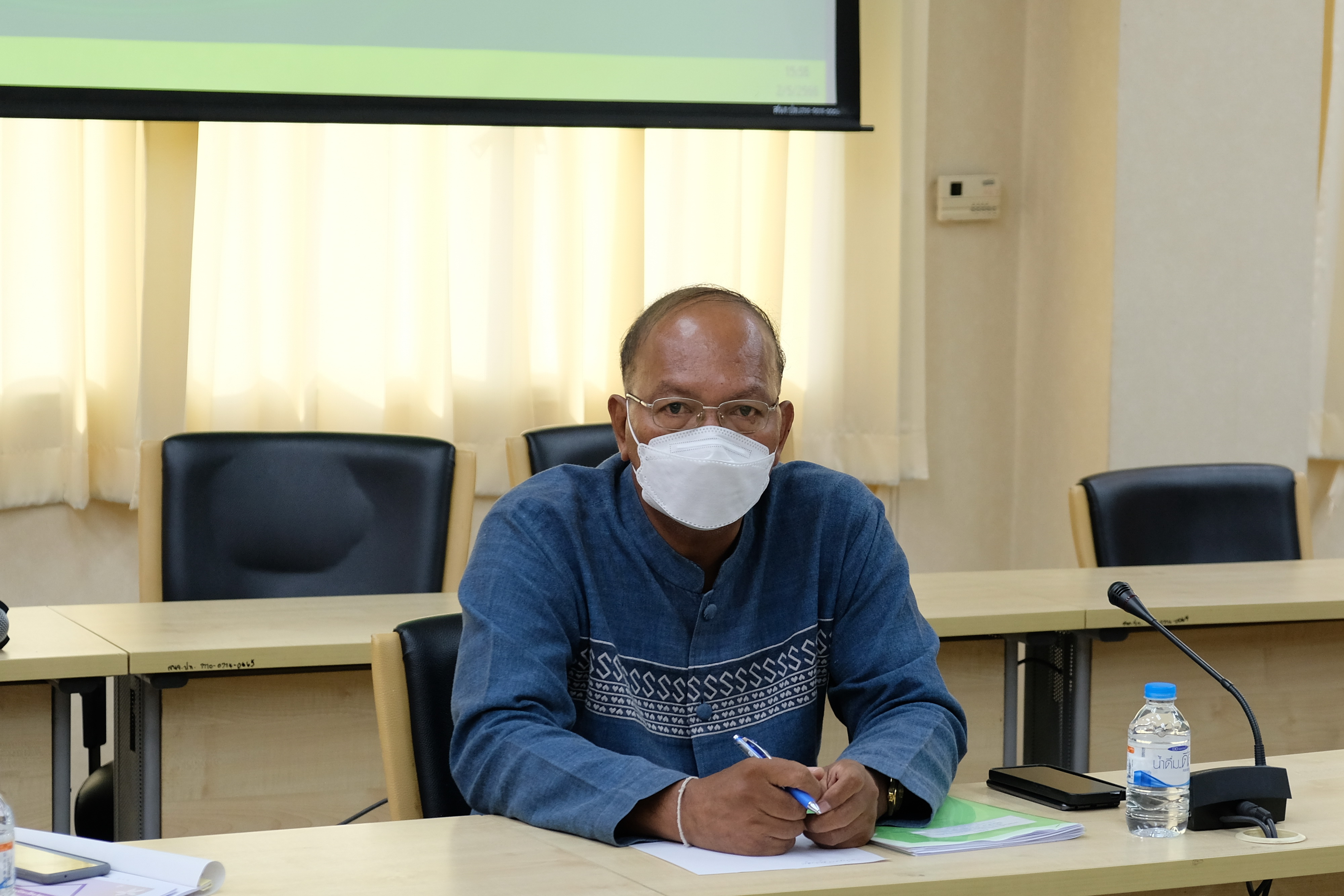 พช.ปทุมธานี “ร่วมประชุมหารือวางแนวทางการขับเคลื่อนการพัฒนาสถานปฏิบัติธรรม สมเด็จพระสังฆราช (อมฺพรมหาเถร)”