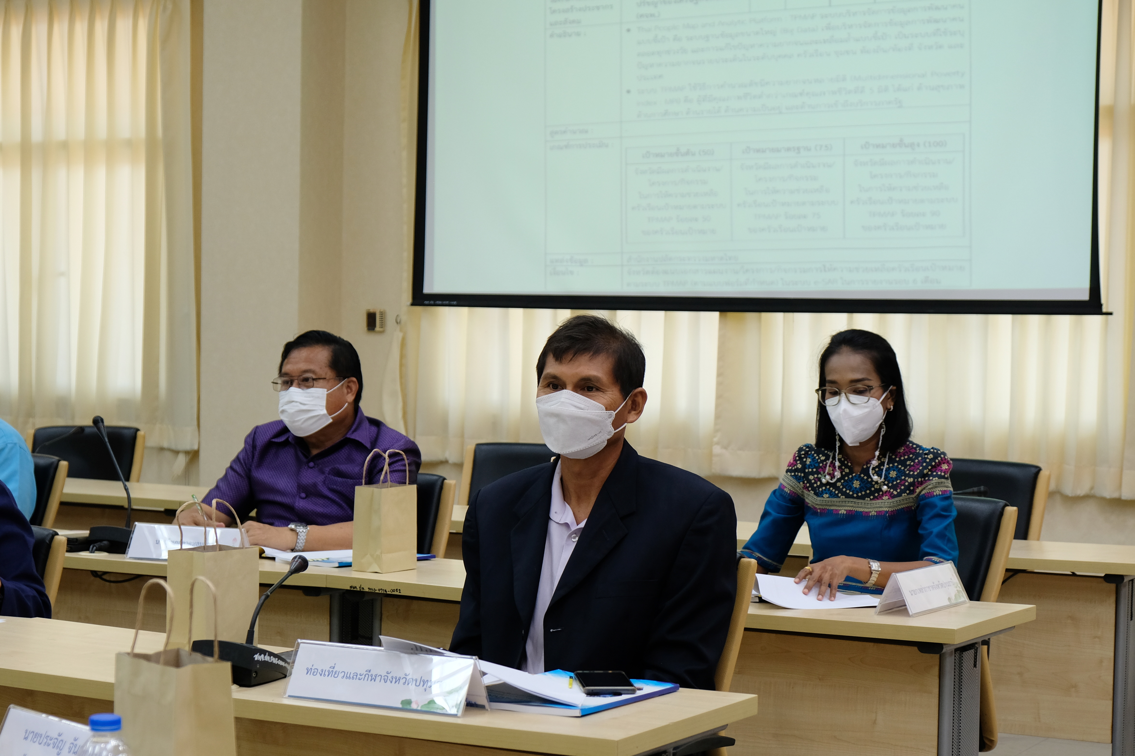 พช.ปทุมธานี “ประชุมคณะทำงานขับเคลื่อนการดำเนินงานขจัดความยากจนฯ จังหวัดปทุมธานี ครั้งที่ ๑/๒๕๖๖”